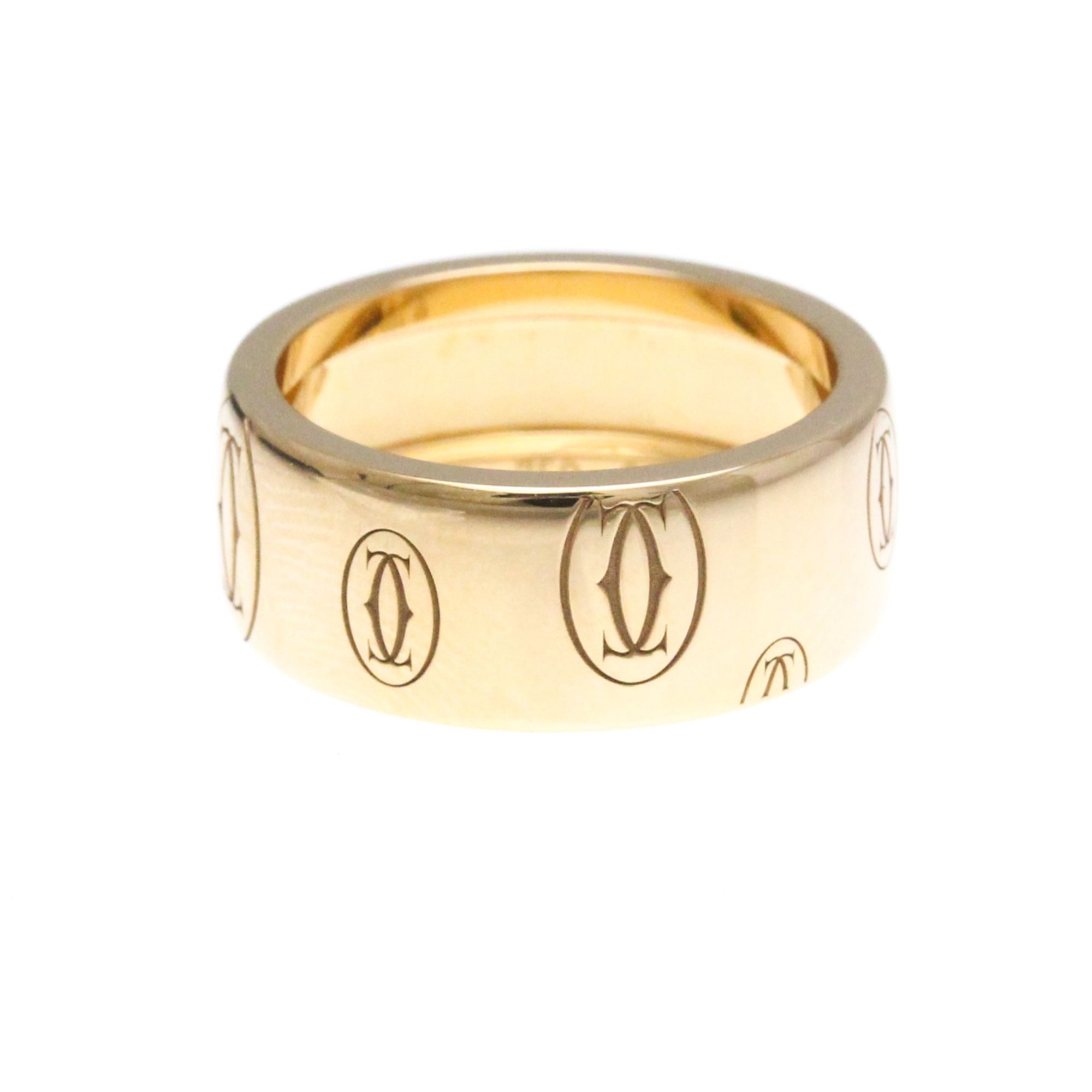 Cartier Happy Birthday Ring LM Size Pink Gold (18K) Fashion No Stone Band Ring Pink Gold
