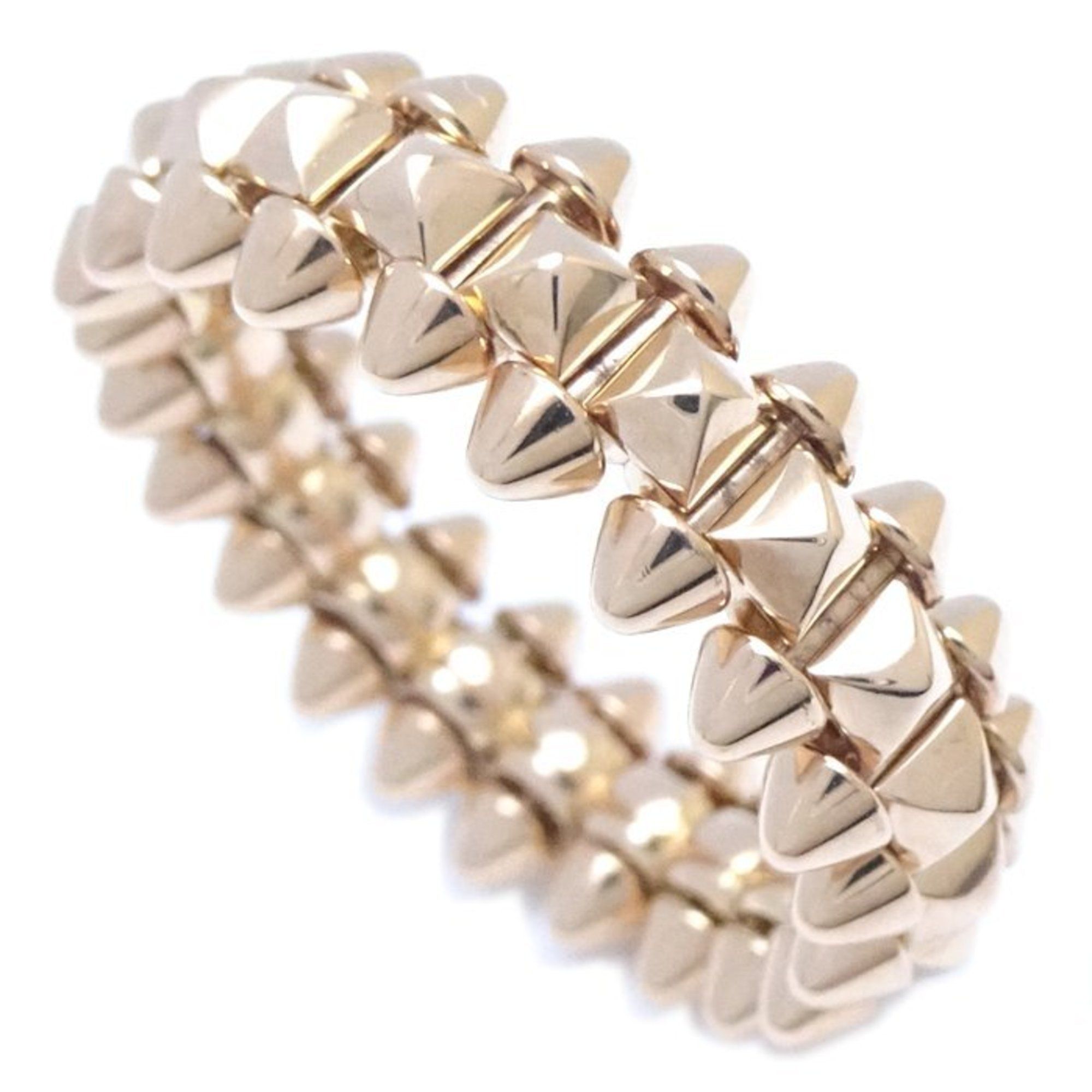 CARTIER Crash de Cartier Ring SM Small Model #51 B4229800 K18PG Pink Gold 292939