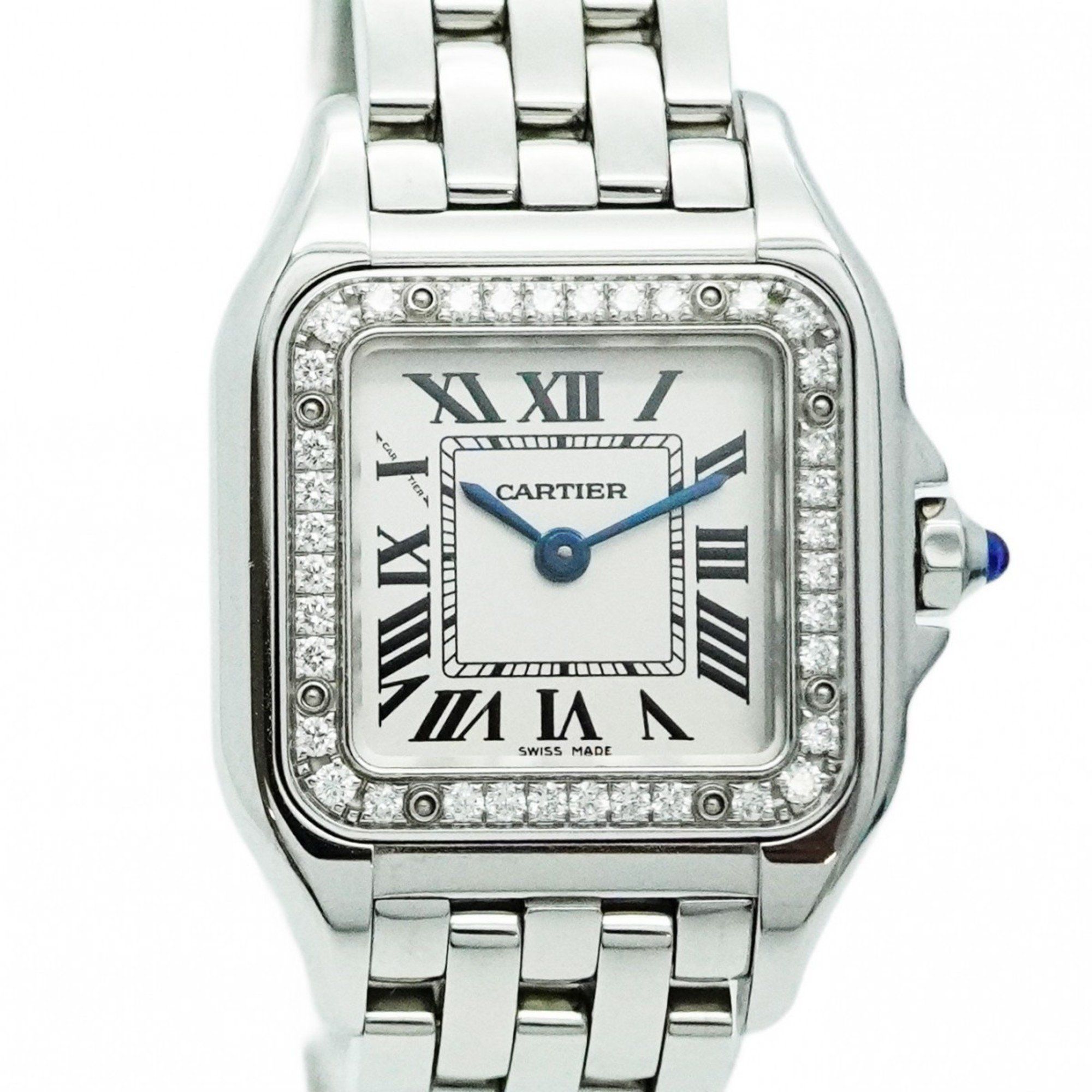 Cartier Panthere W4PN0007 Silver Dial Watch for Women