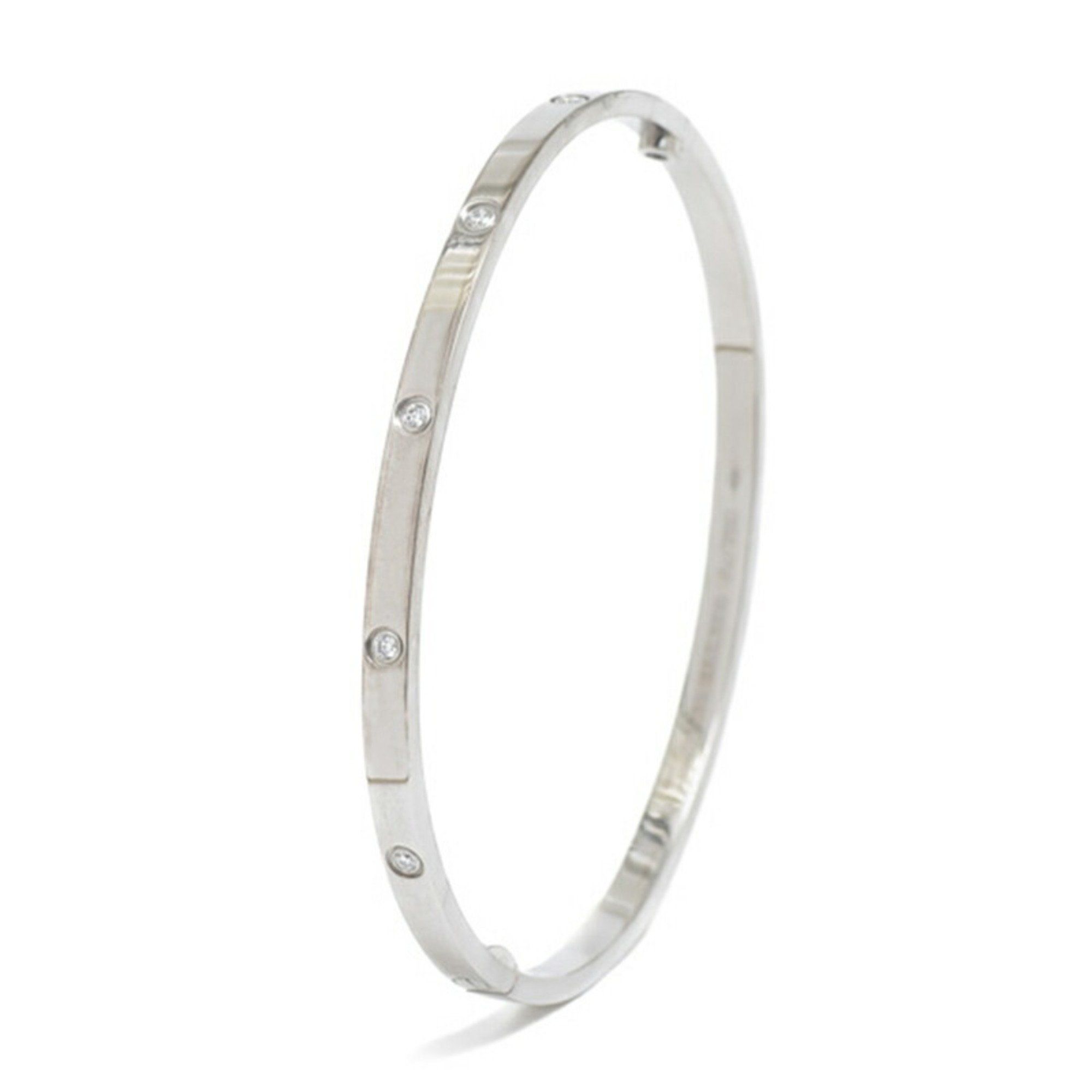 Cartier Love Bracelet SM Full Diamond K18WG #19 B60480