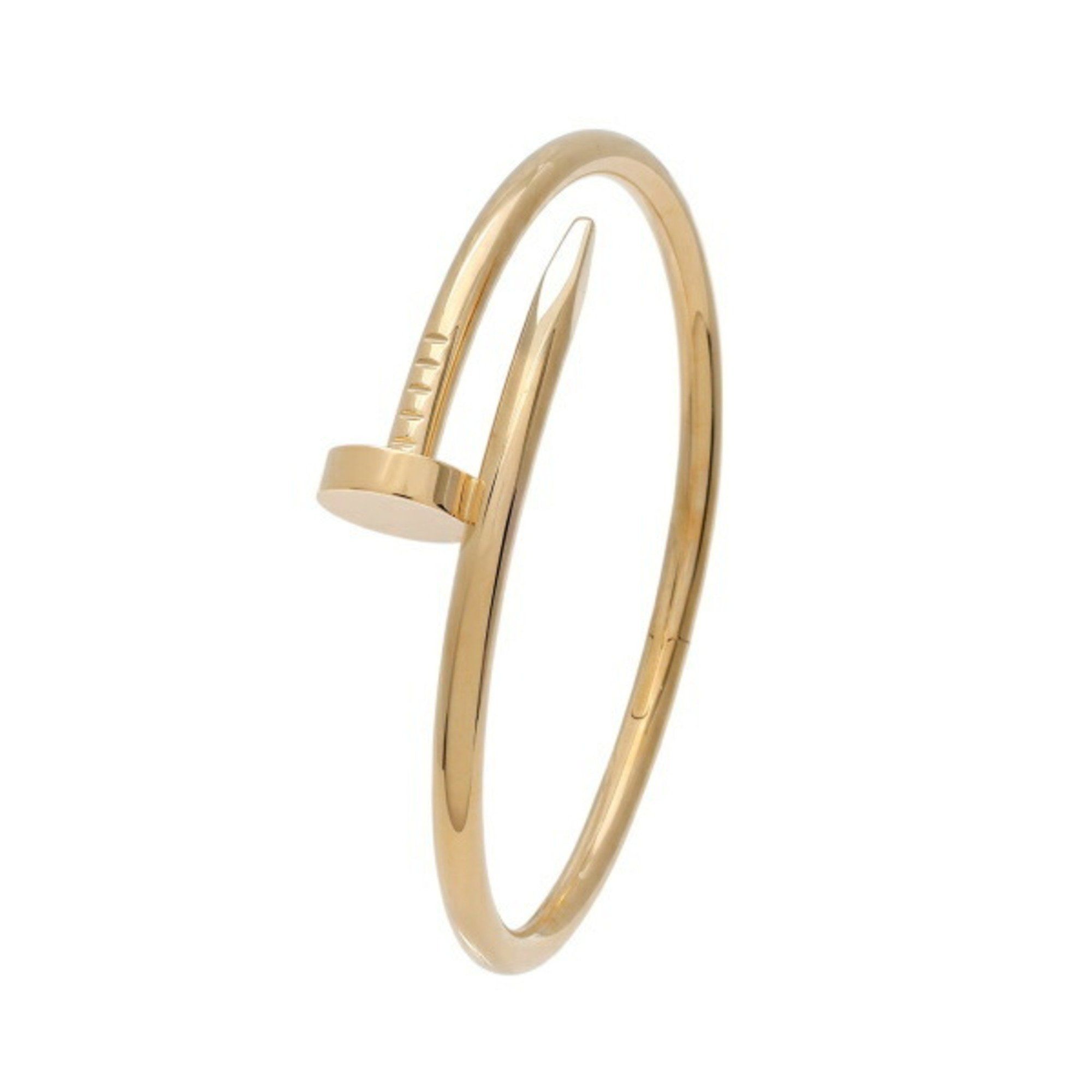 Cartier Juste un Clou Classic Model K18 Yellow Gold Bracelet