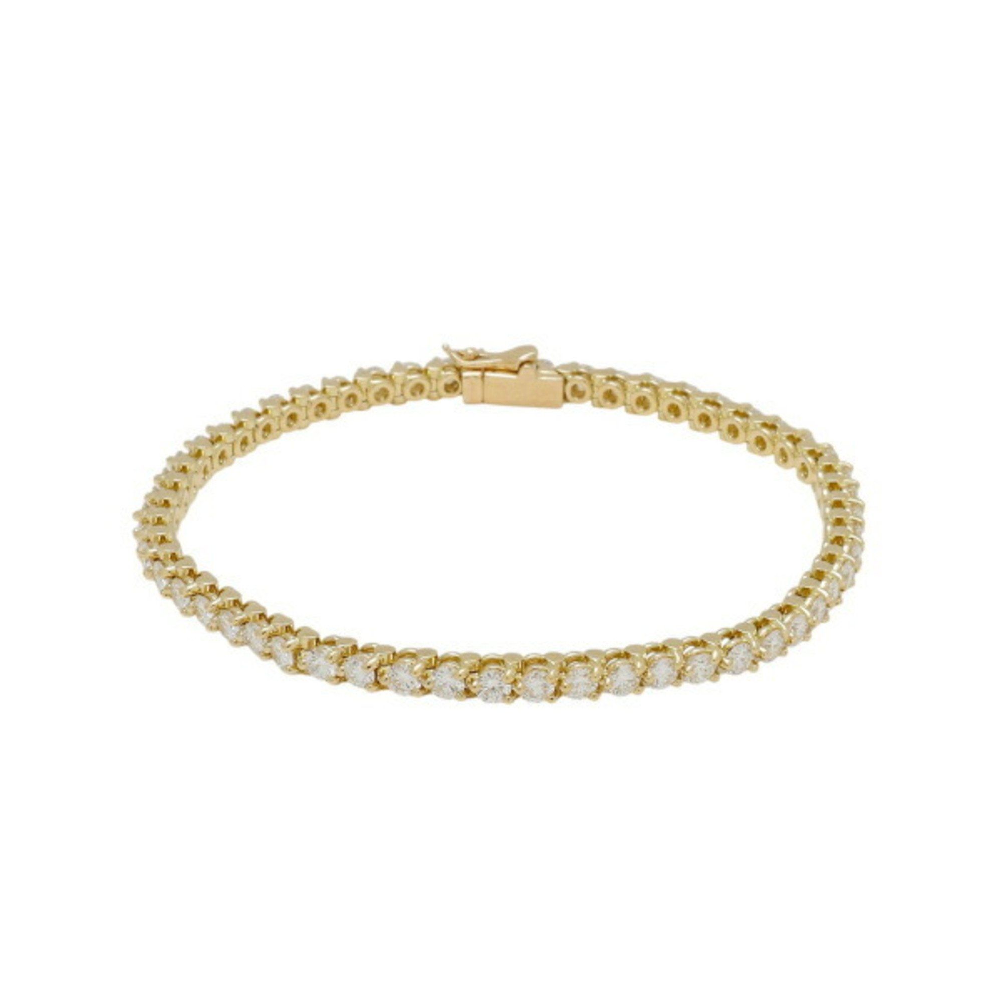 Cartier 18K Yellow Gold Tennis Bracelet