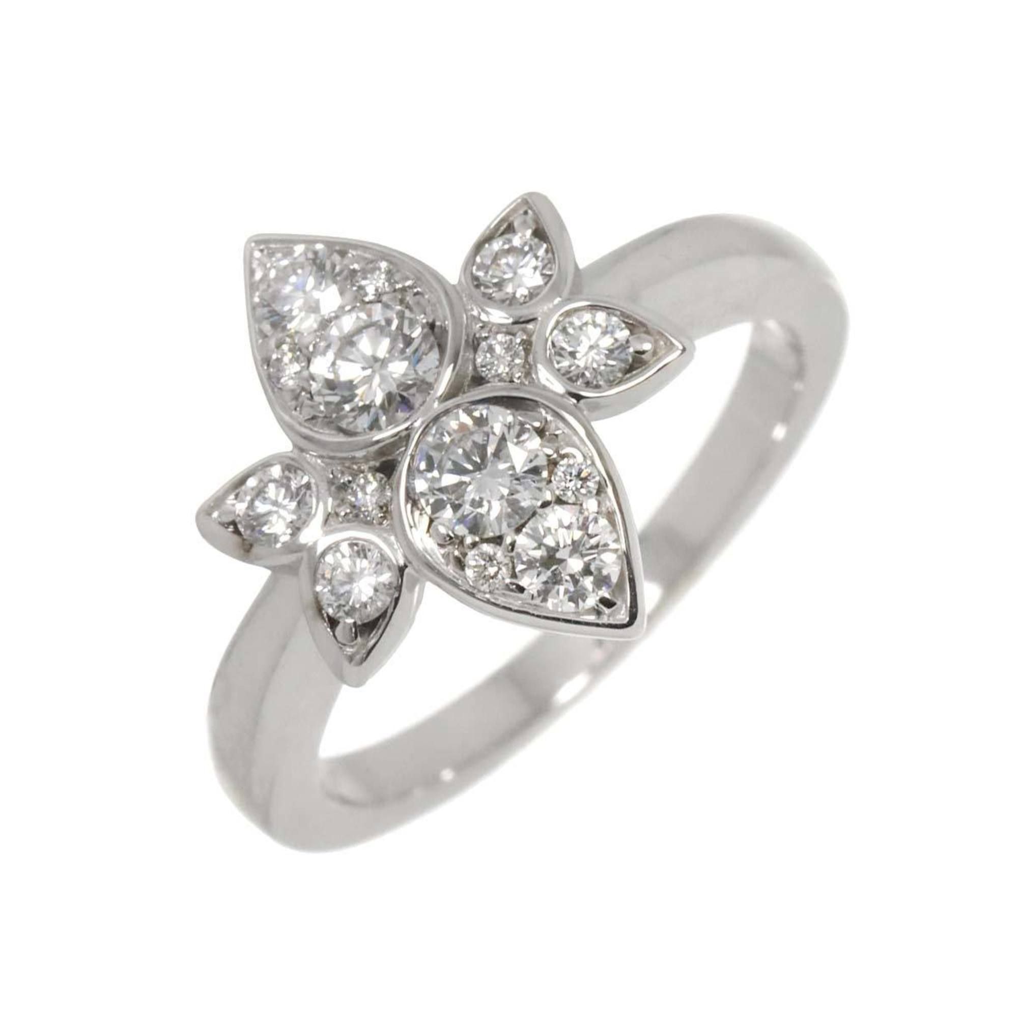 Cartier Indo Mystery #48 Ring Diamond K18 WG White Gold 750