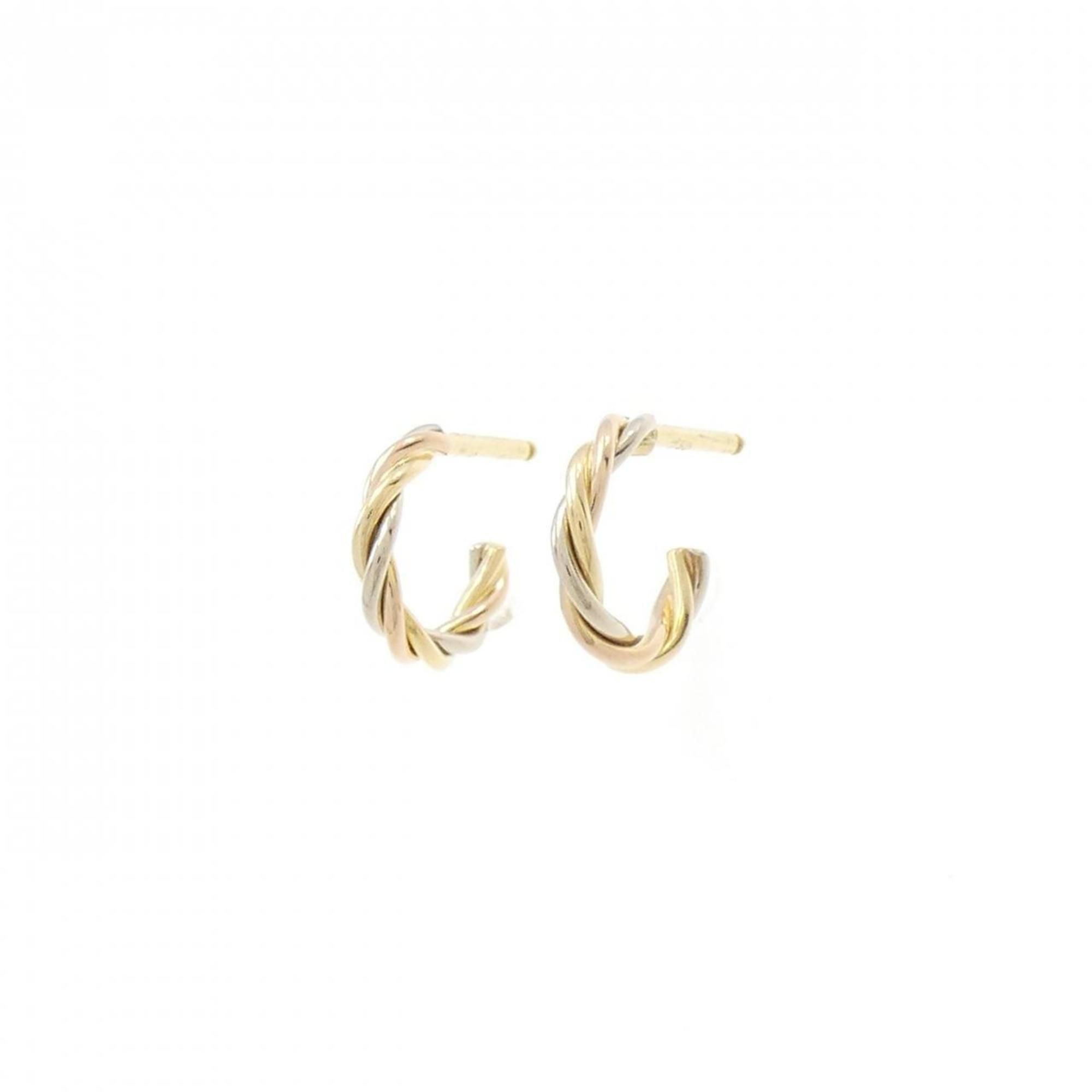 Cartier 750 Three-Color Earrings