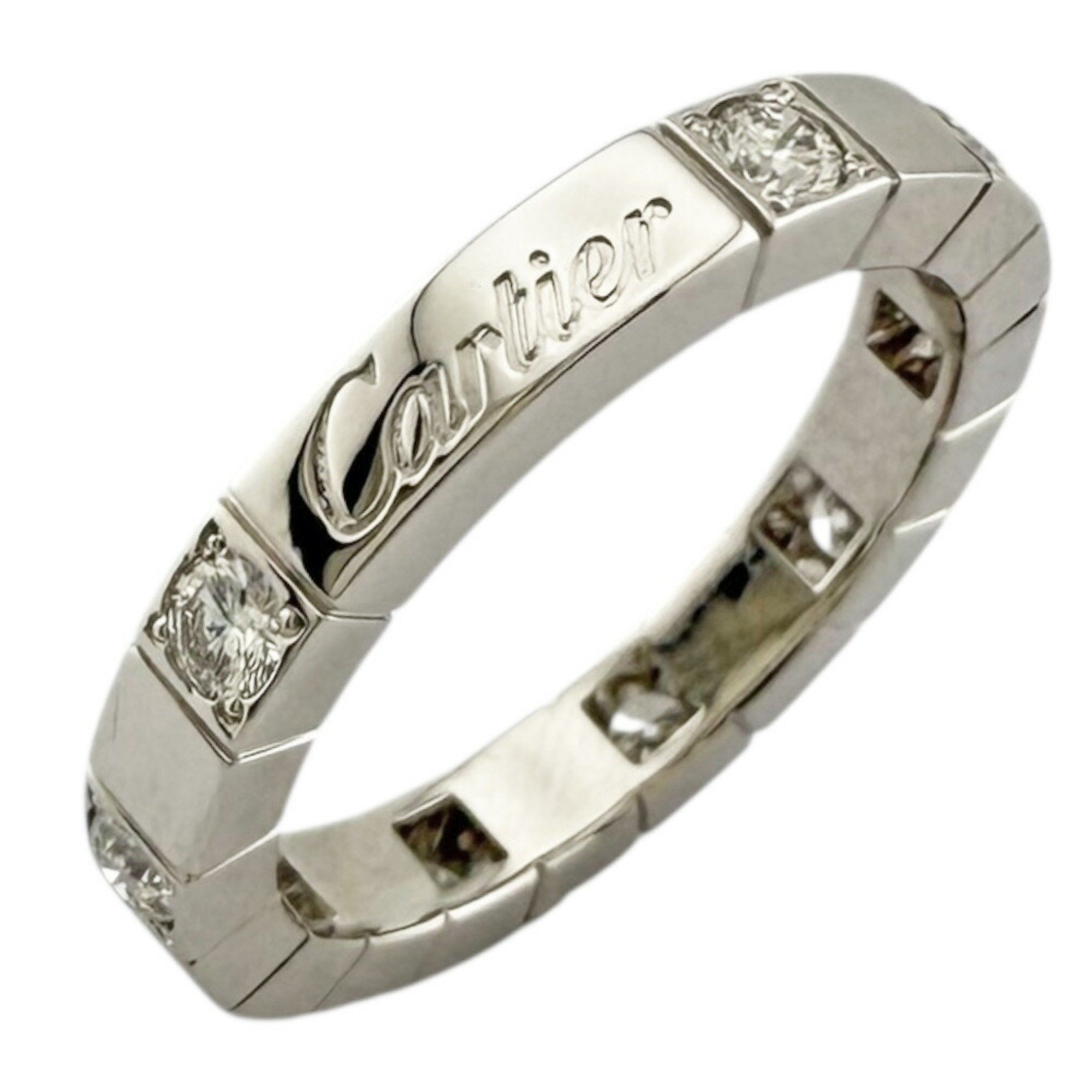 Cartier Lanier Half Diamond Ring, Size 10, Women's, CARTIER