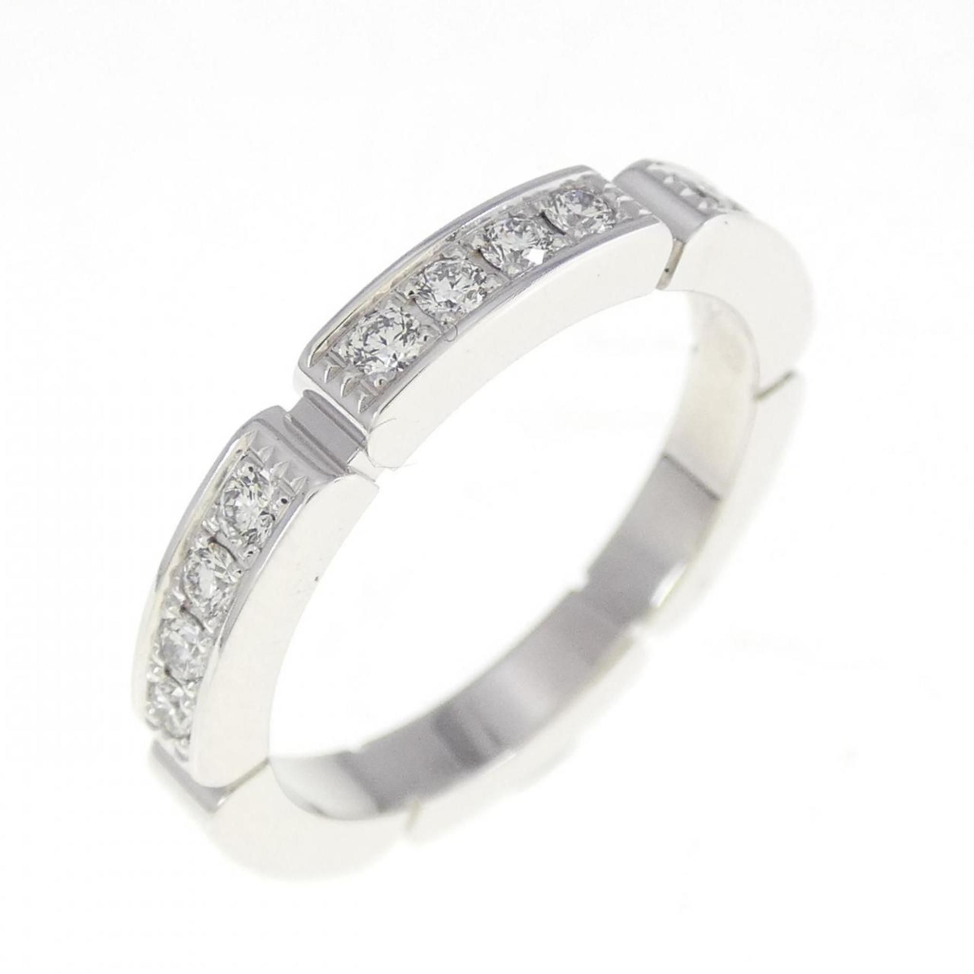 Cartier Maillon Panthere Half Diamond Ring