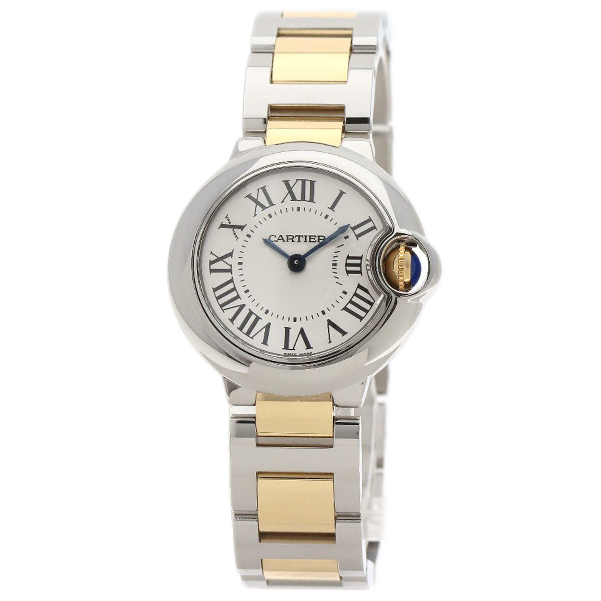 Cartier W2BB0010 Ballon Bleu SM Watch Stainless Steel SSxK18YG Women's CARTIER