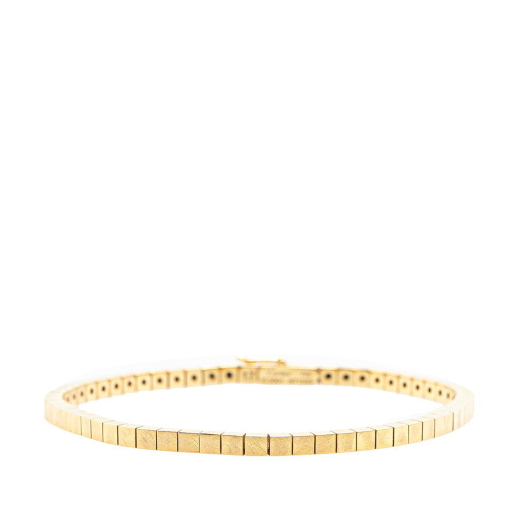 Cartier Lanier Bracelet #17 K18YG Yellow Gold Women's CARTIER