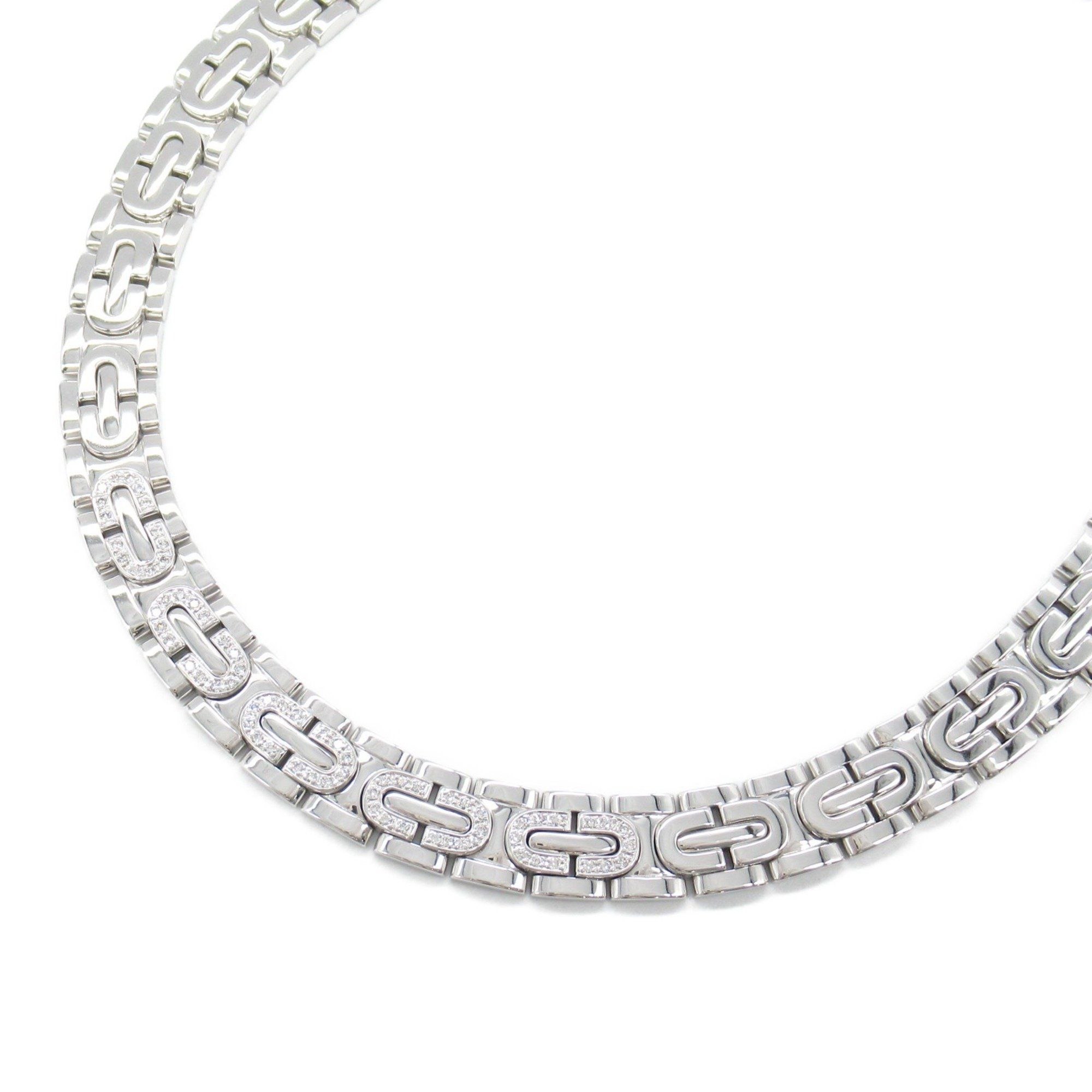 CARTIER Necklace 18KWG (White Gold) Women's Silver CRB7006500