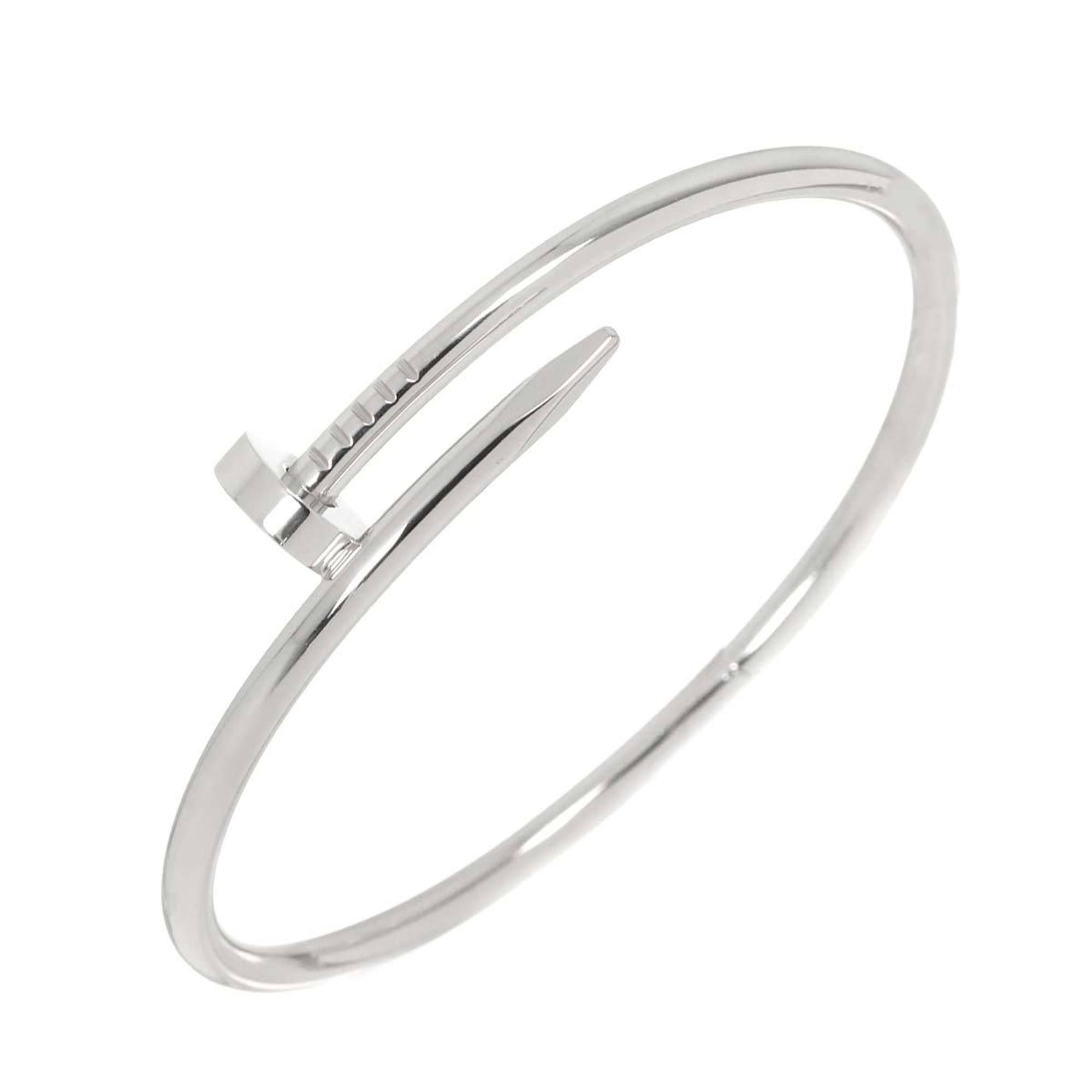 Cartier Juste un Clou #18 Bracelet K18 WG White Gold 750