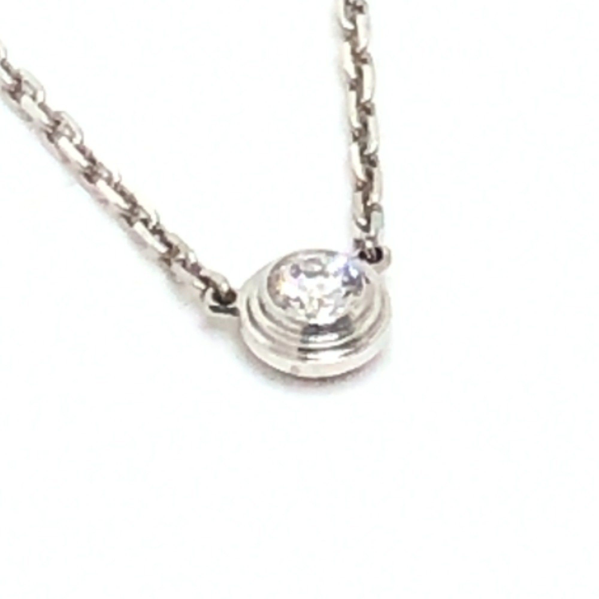 CARTIER Cartier K18WG Amour XS Chain Necklace Accessories Small Items Women's Silver
