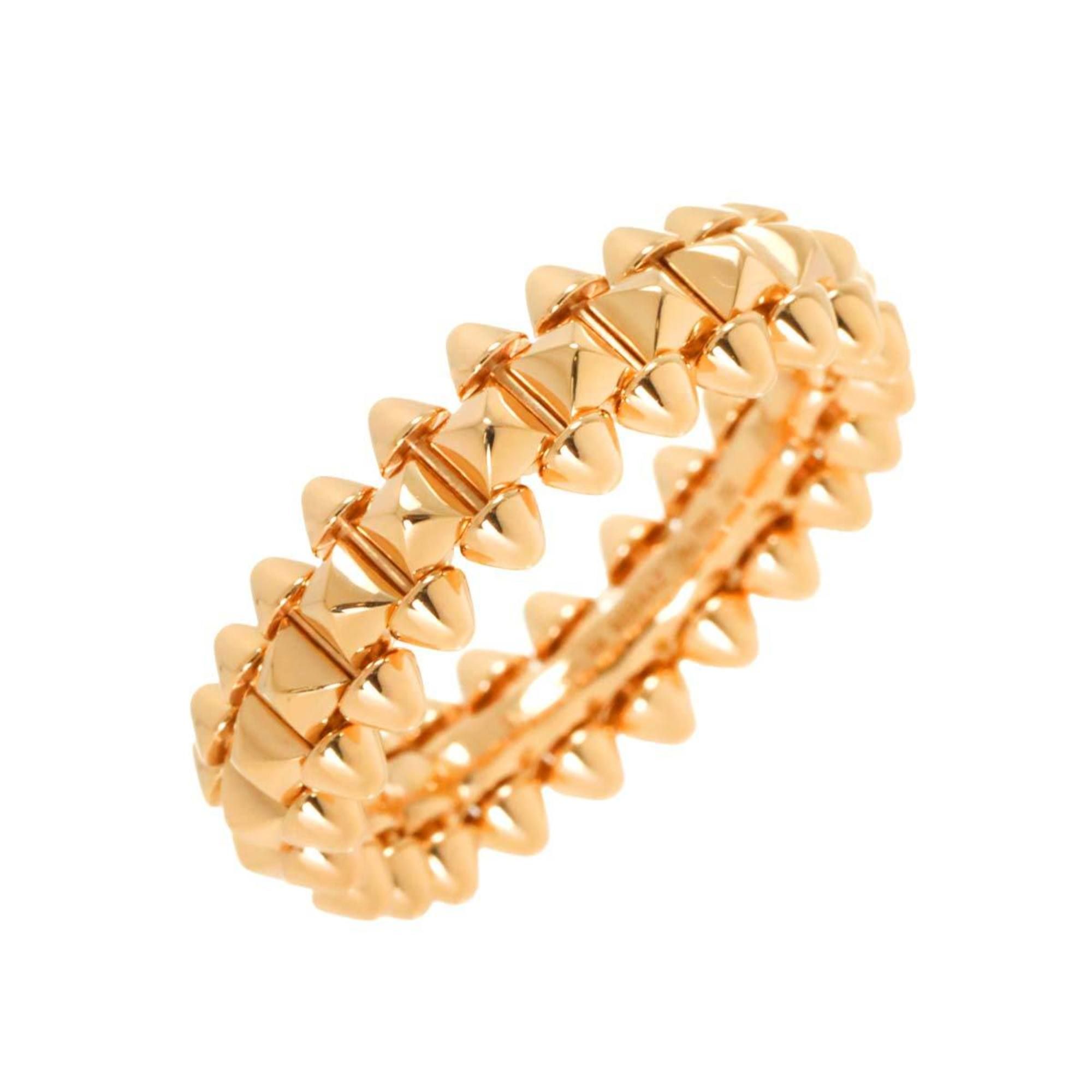 Cartier Crash de Small SM #54 Ring K18 PG Pink Gold 750 CLASH DE