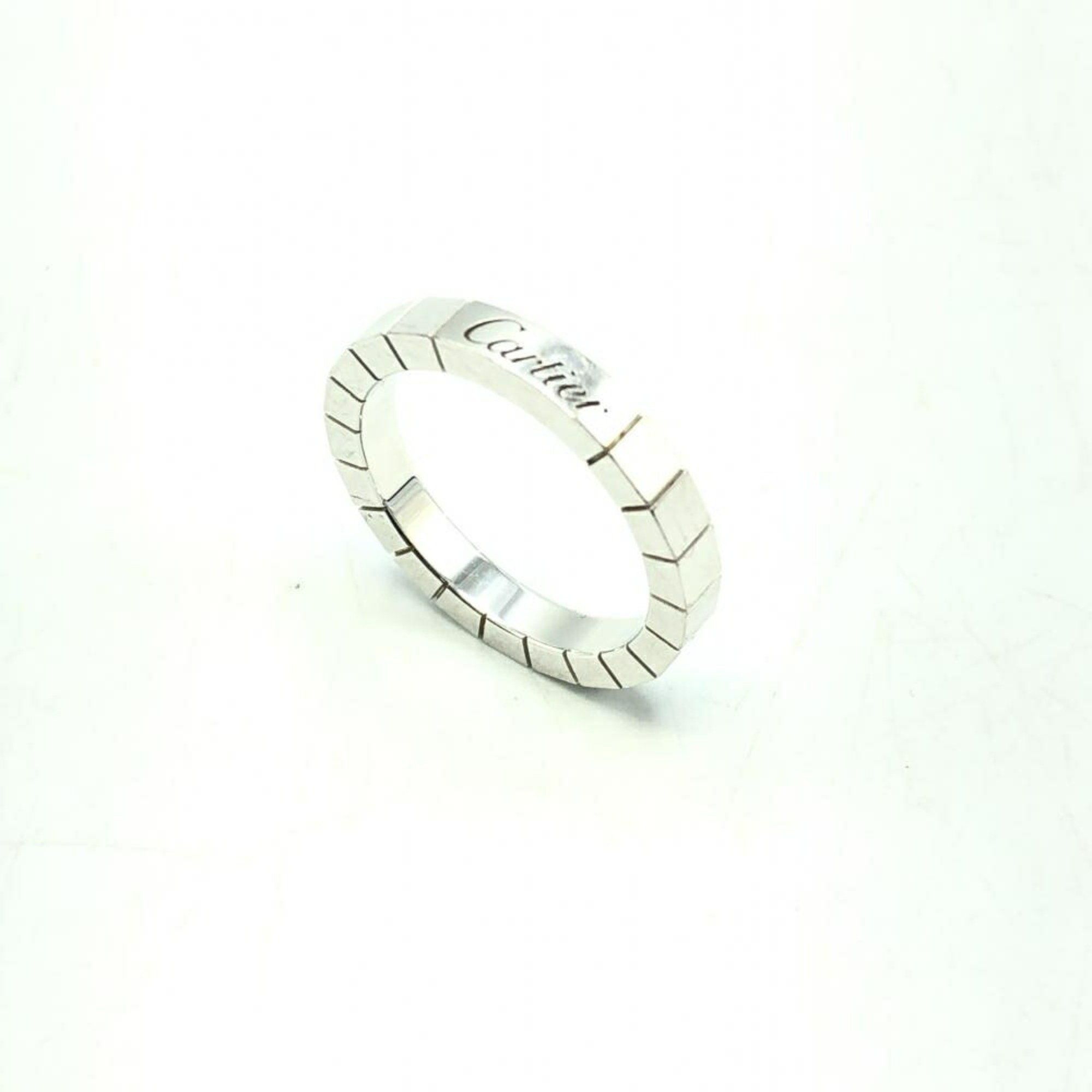 Cartier Lanier Ring Size #14 K18WG