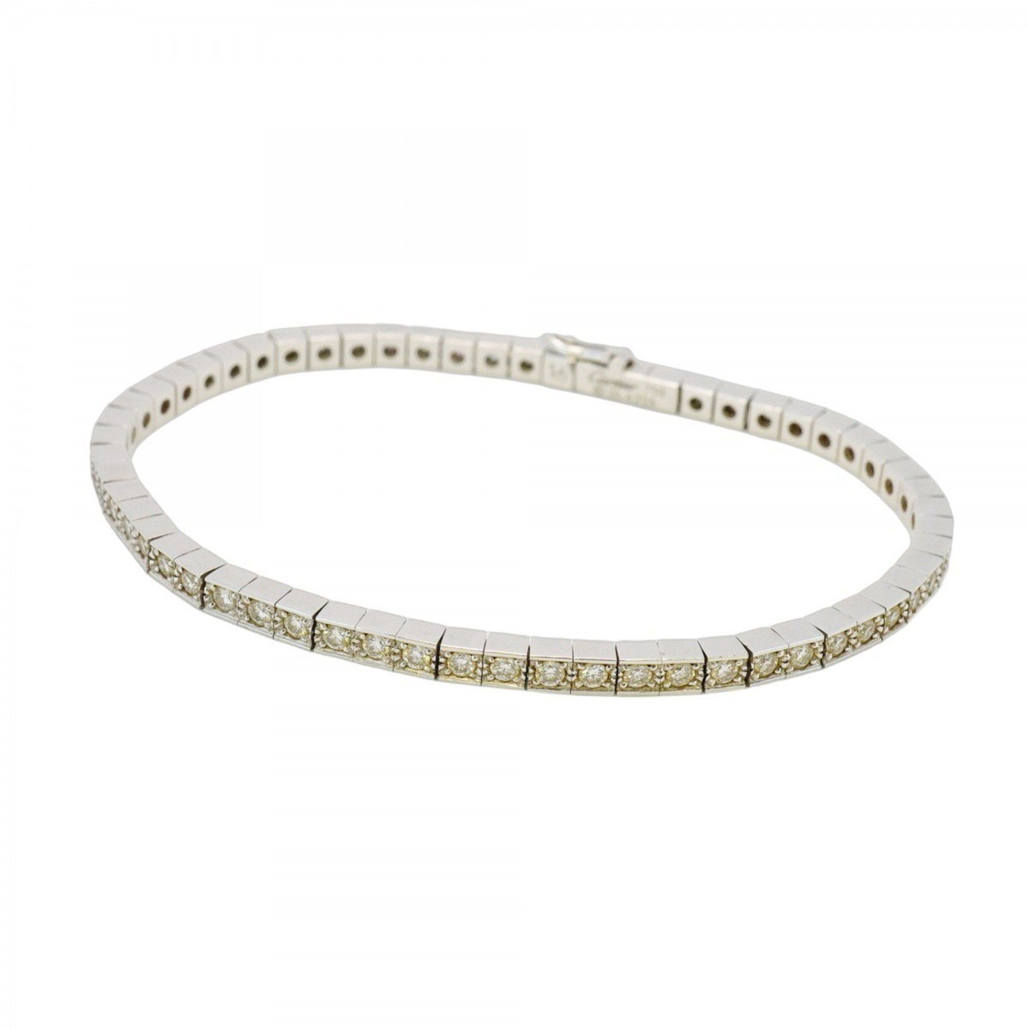 Cartier Bracelet Lanier 18KWG White Gold Diamond Ladies