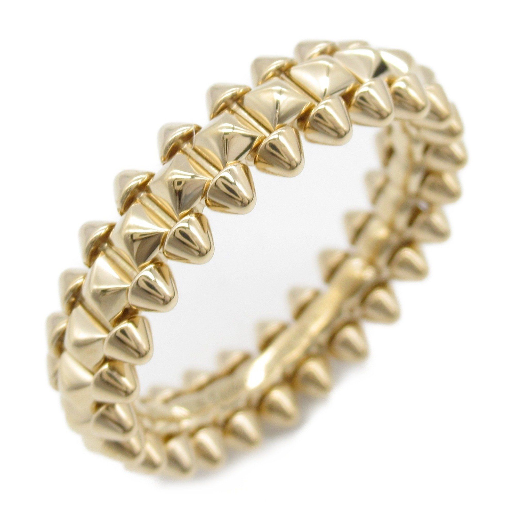 Cartier Crash de SM Ring, K18PG (pink gold), Men's, Women's, Gold, B4229800