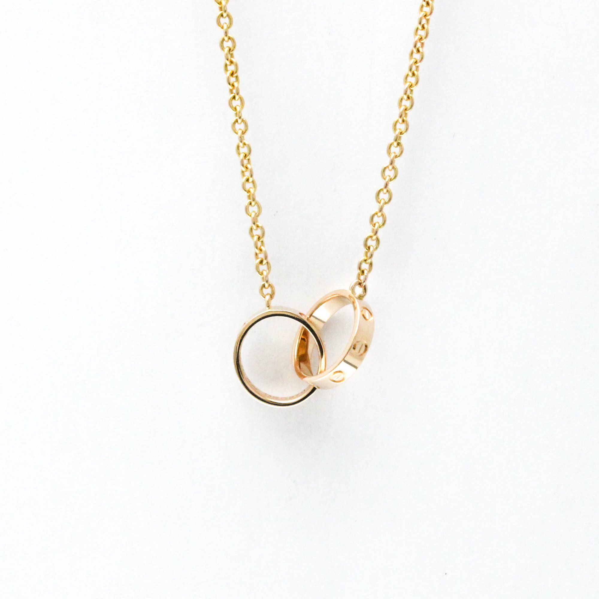 Cartier Love B7212300 Pink Gold (18K) No Stone Men,Women Fashion Pendant Necklace (Pink Gold)