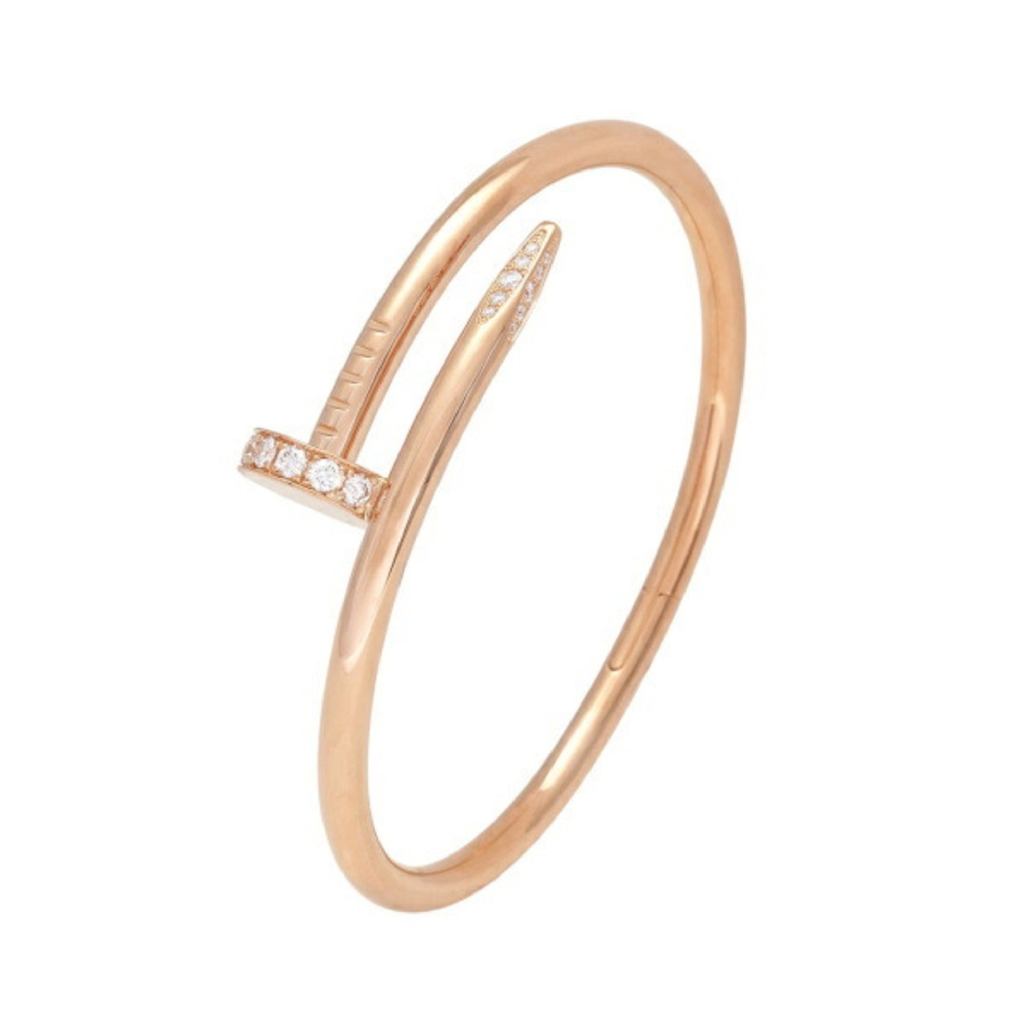 Cartier Juste un Clou Classic Model K18PG Pink Gold Bracelet