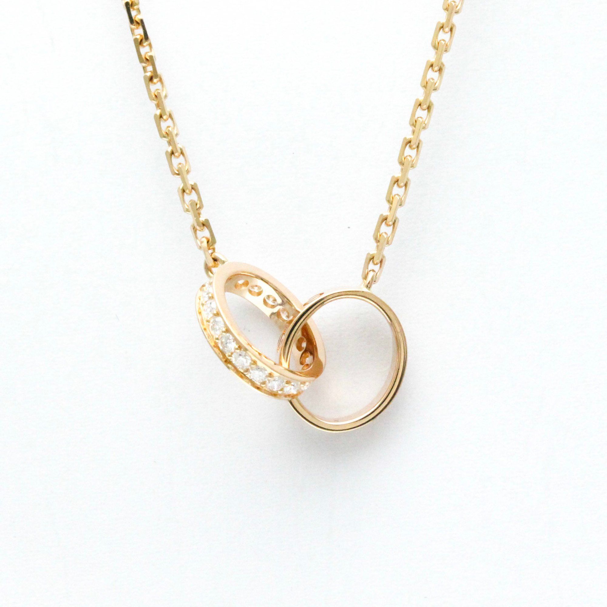 Cartier Love Baby Love Necklace Pink Gold (18K) Diamond Men,Women Fashion Pendant Necklace (Pink Gol