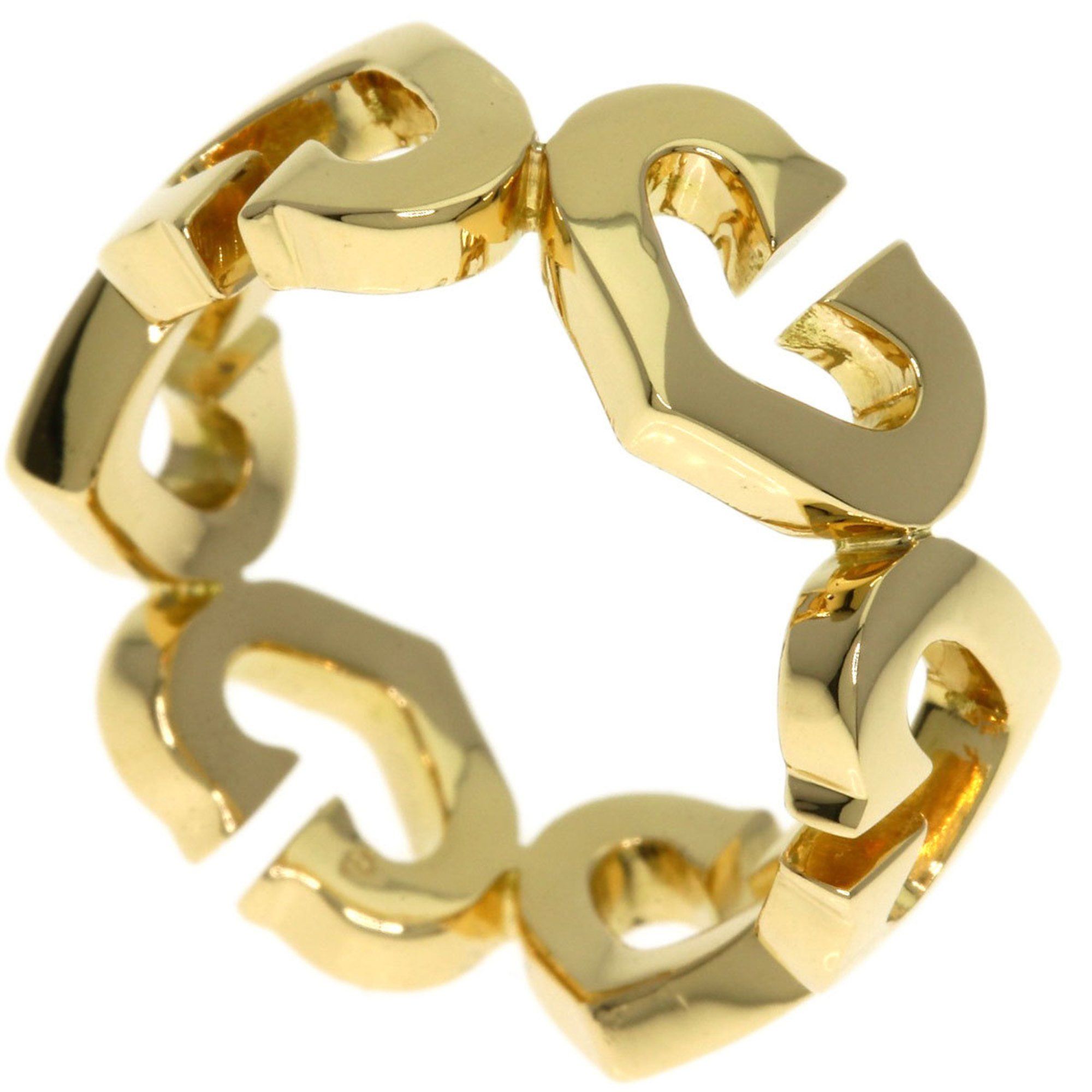 Cartier C Heart #50 Ring, 18K Yellow Gold, Women's, CARTIER