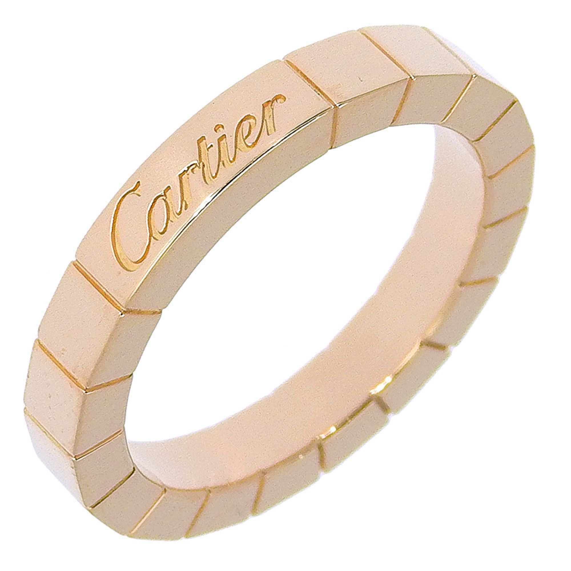 Cartier Lanieres size 8 ring, K18 yellow gold, approx. 5.4g, for women