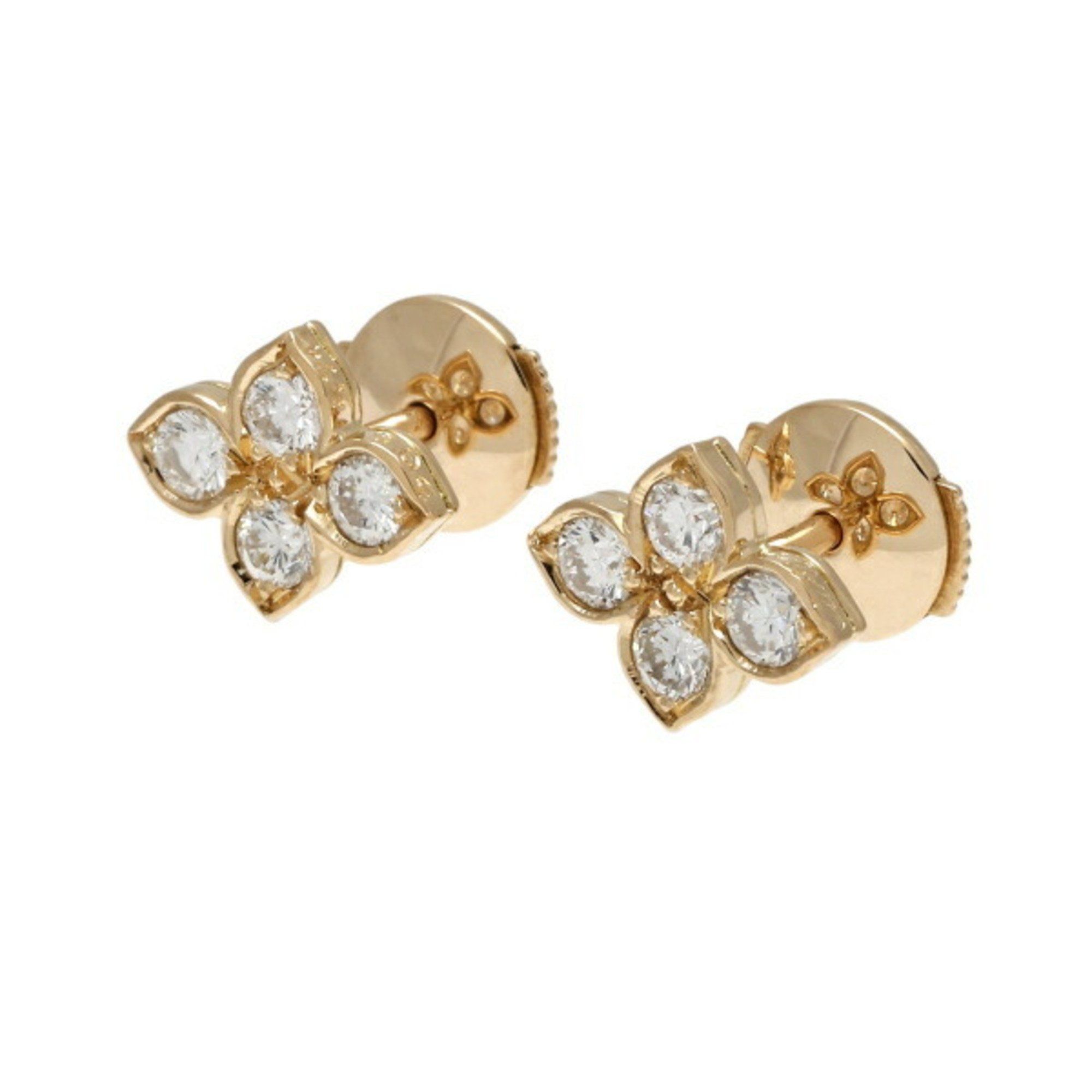 Cartier Hindu 18K yellow gold earrings