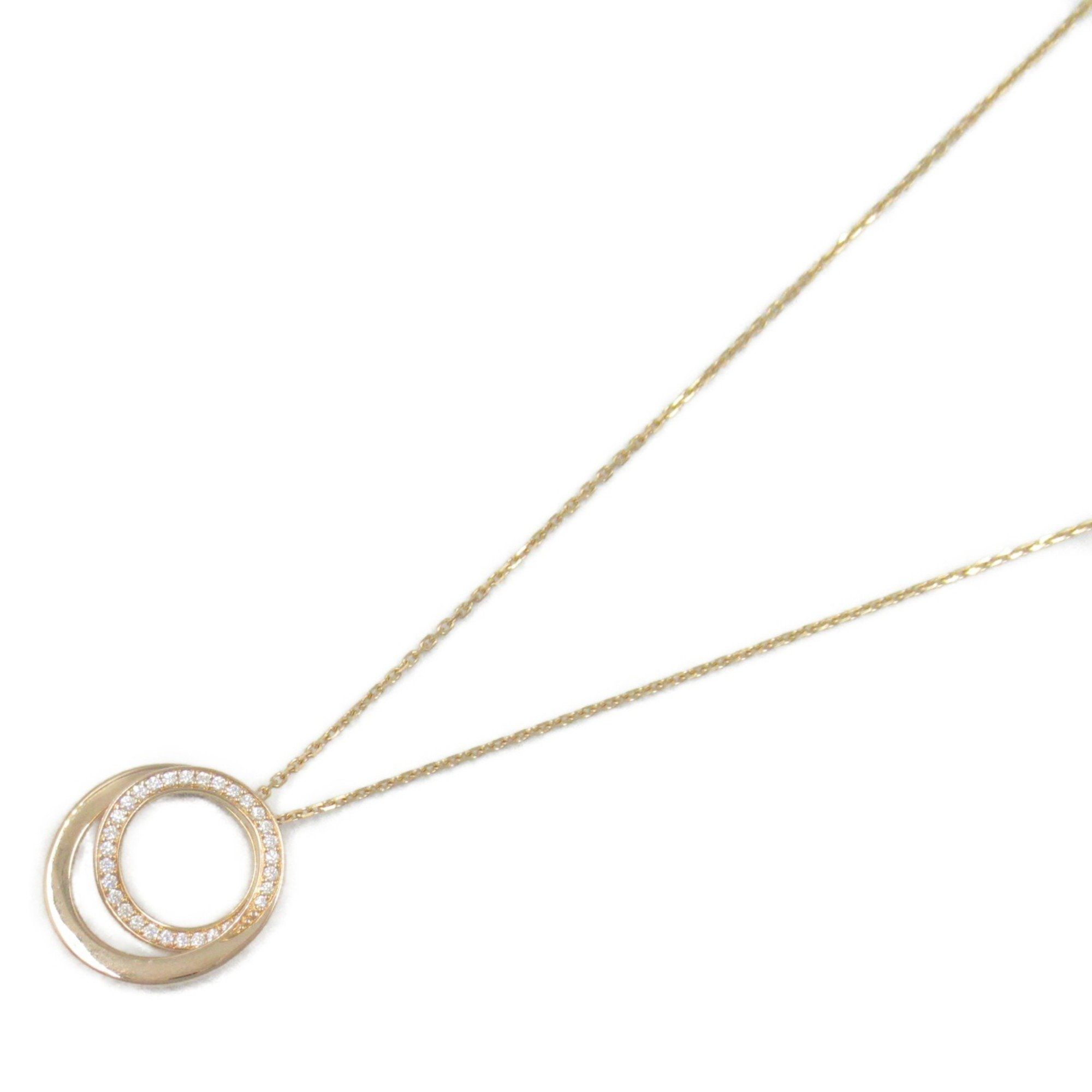 CARTIER Etincelle Necklace Diamond 18KPG (Pink Gold) Ladies Clear