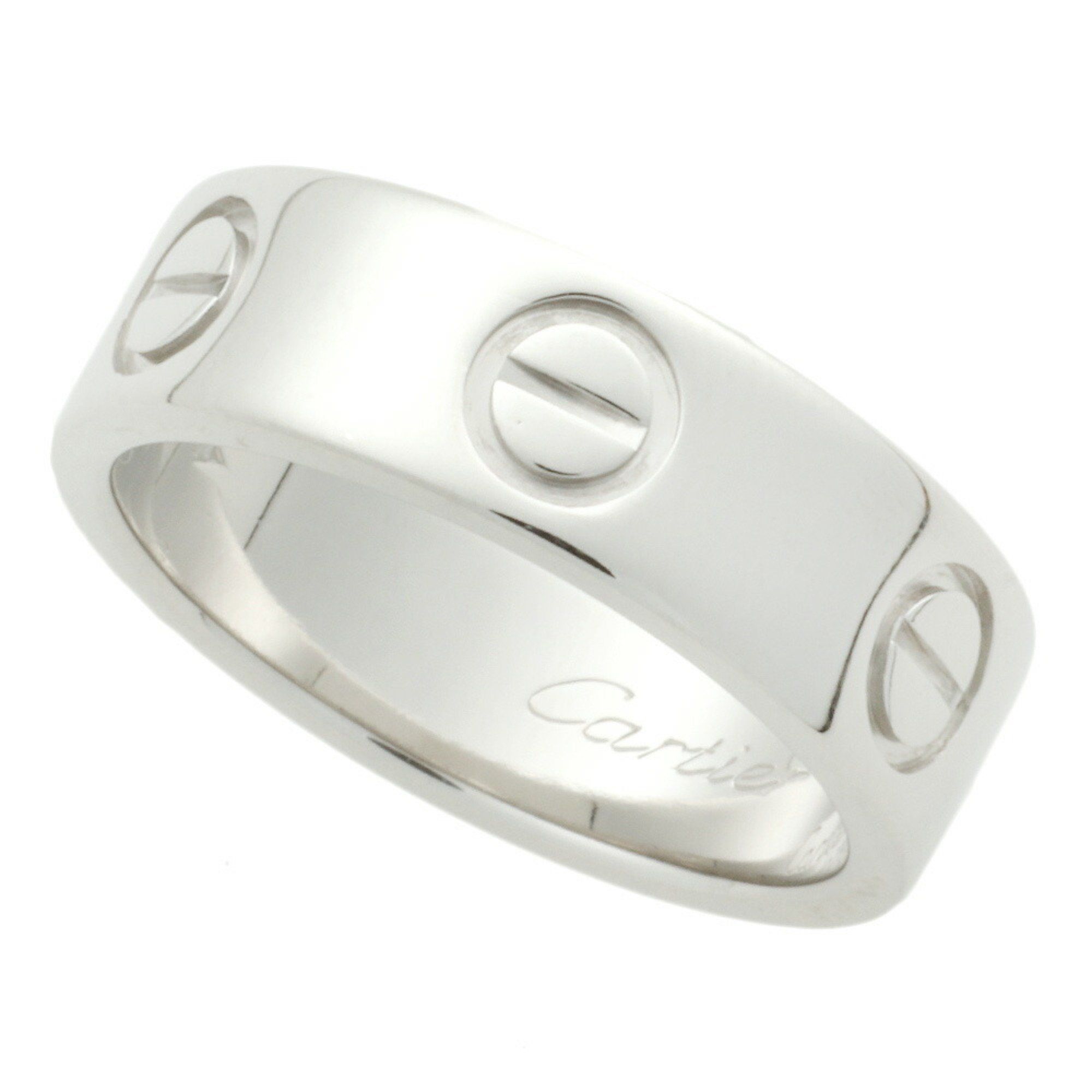Cartier CARTIER love ring K18WG #47 No. 7