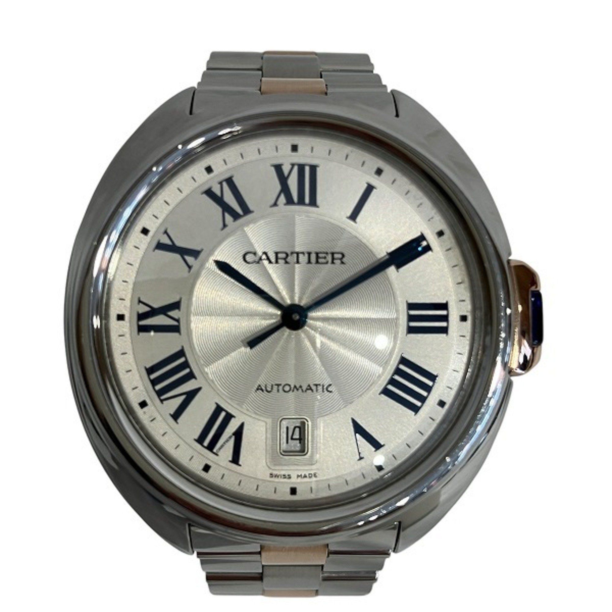 Cartier Cledu W2CL0002 Automatic Watch Men's Wristwatch