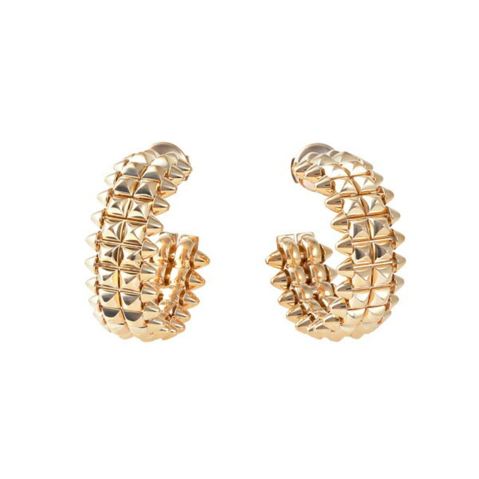 Cartier Crash de K18PG Pink Gold Earrings