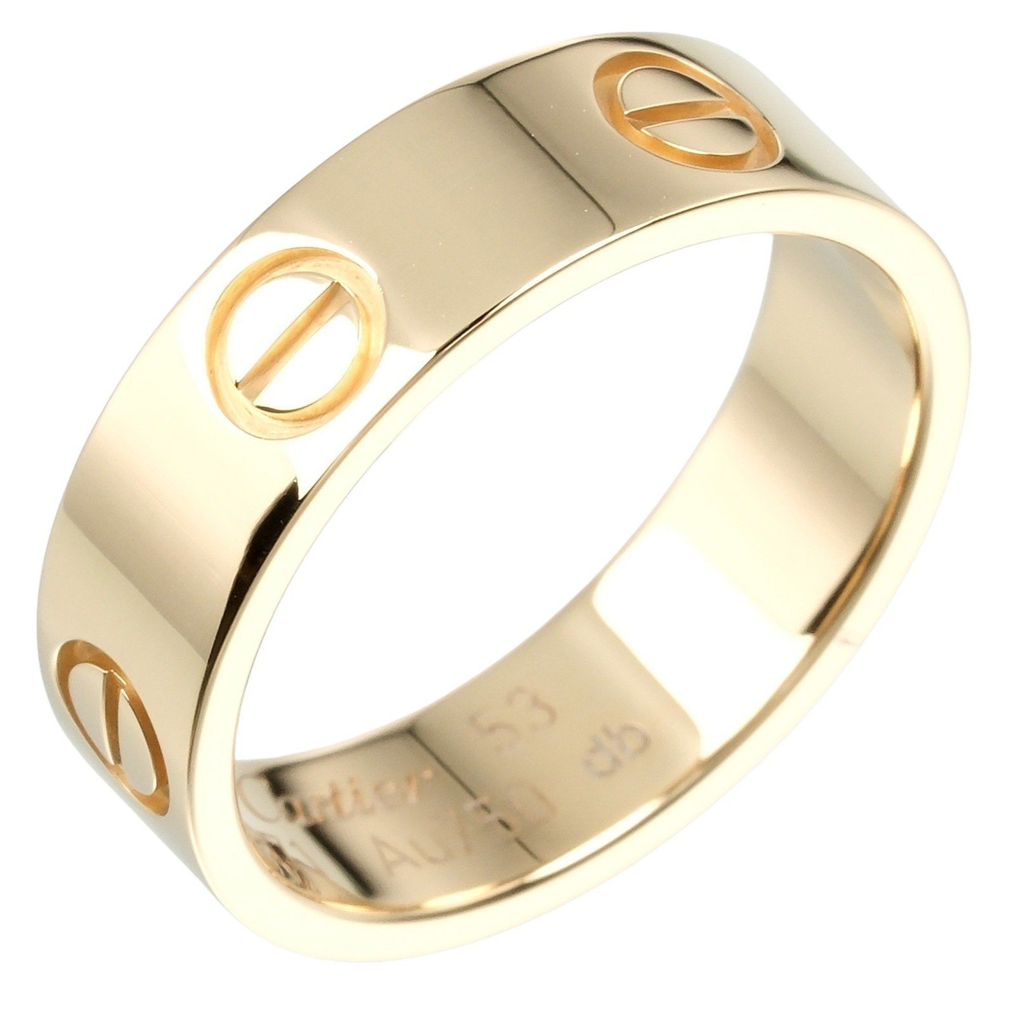 Cartier Love size 13 ring, K18YG yellow gold, approx. 5.95g