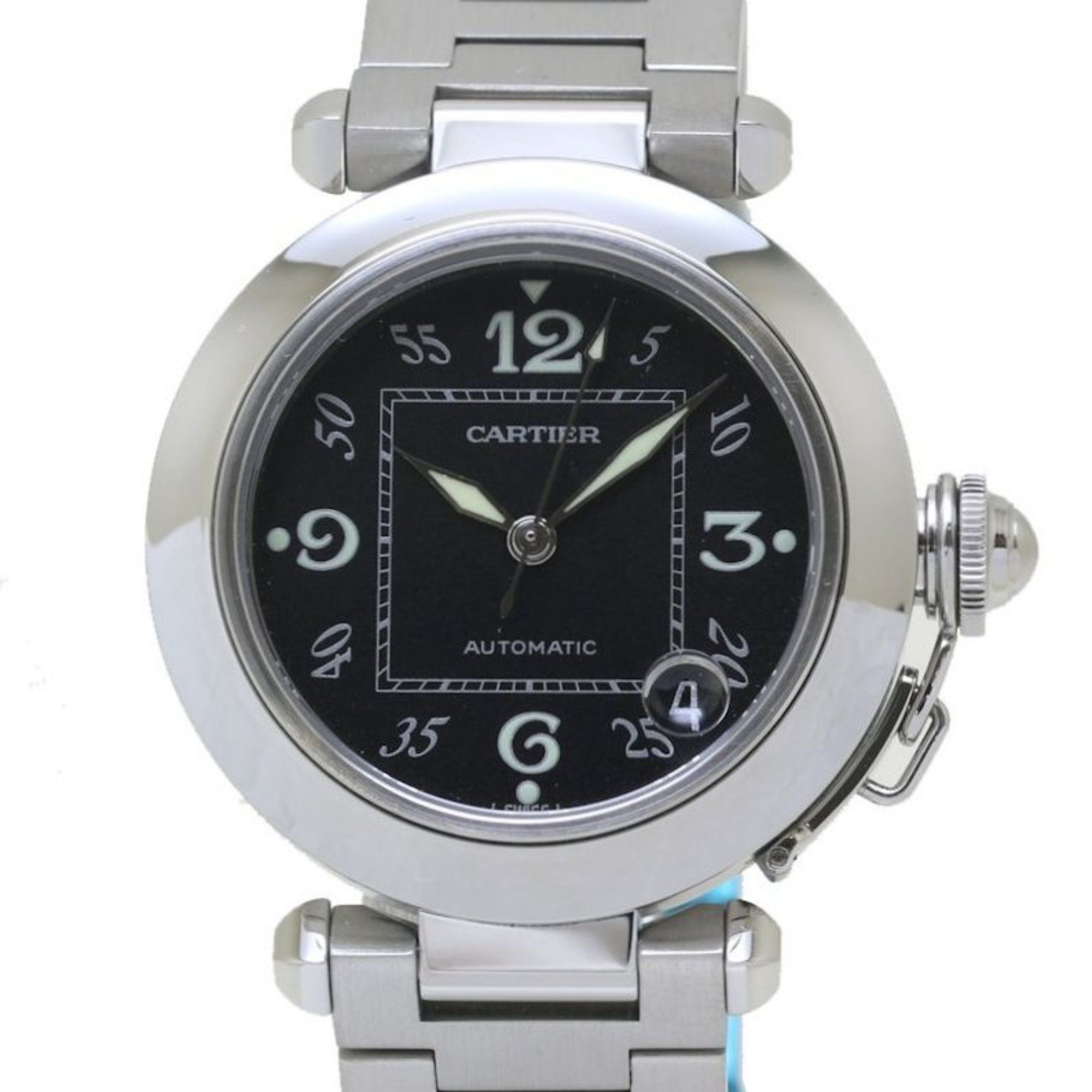 CARTIER Pasha C Old Calendar W31043M7 Stainless Steel Boys 39871 Watch