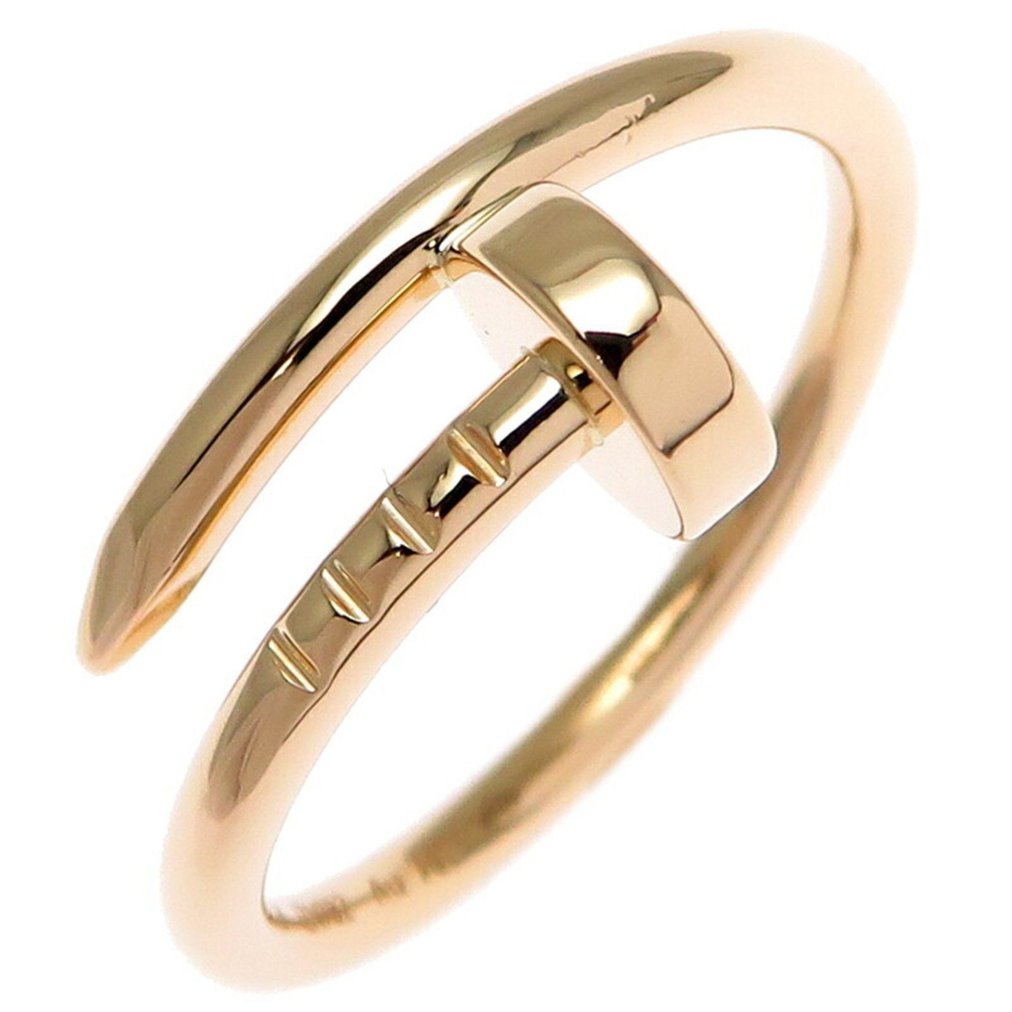 Cartier #48 Juste un Clou Small Ladies Ring B4225900 750 Yellow Gold