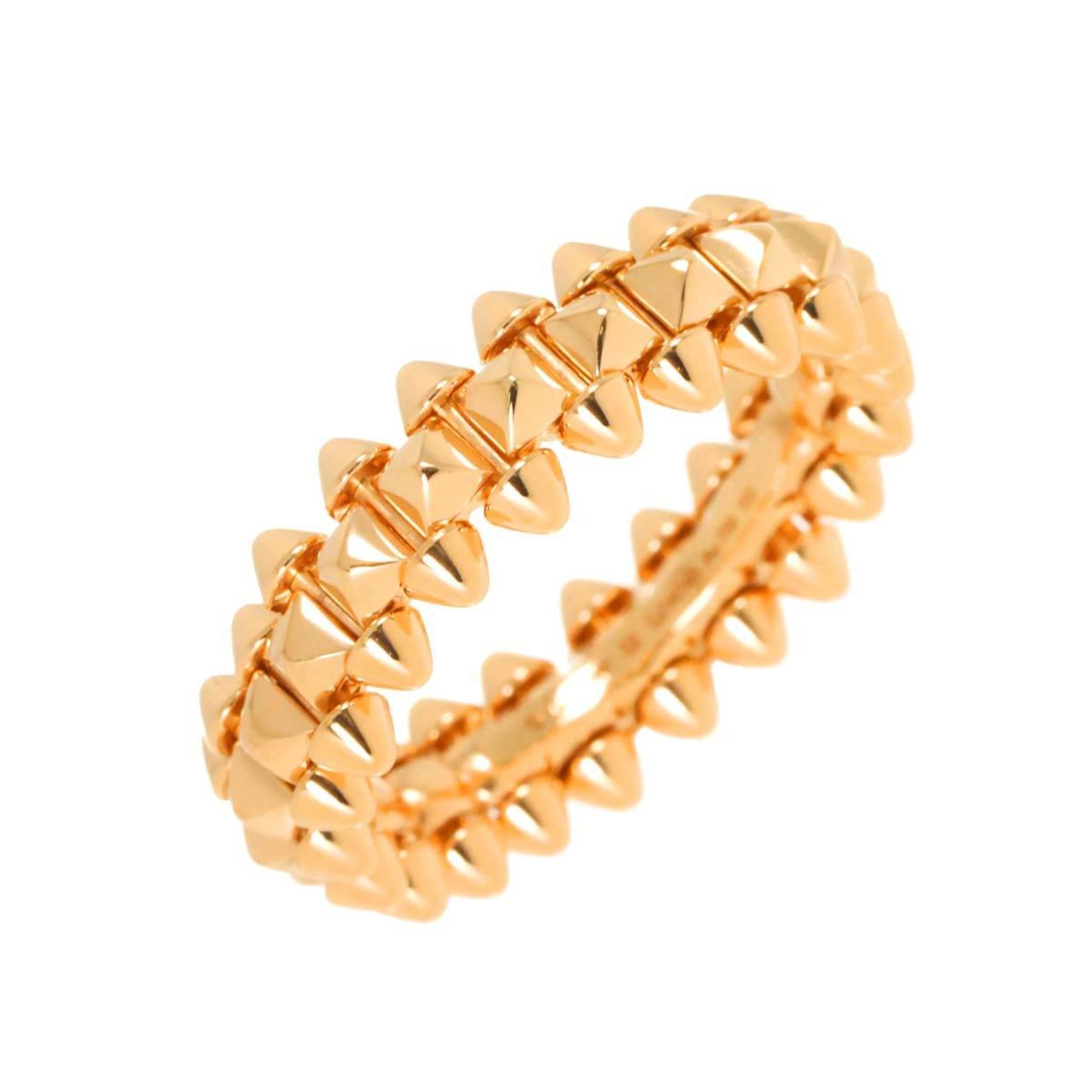 Cartier Crash de Small SM #52 Ring K18 PG Pink Gold 750 CLASH DE