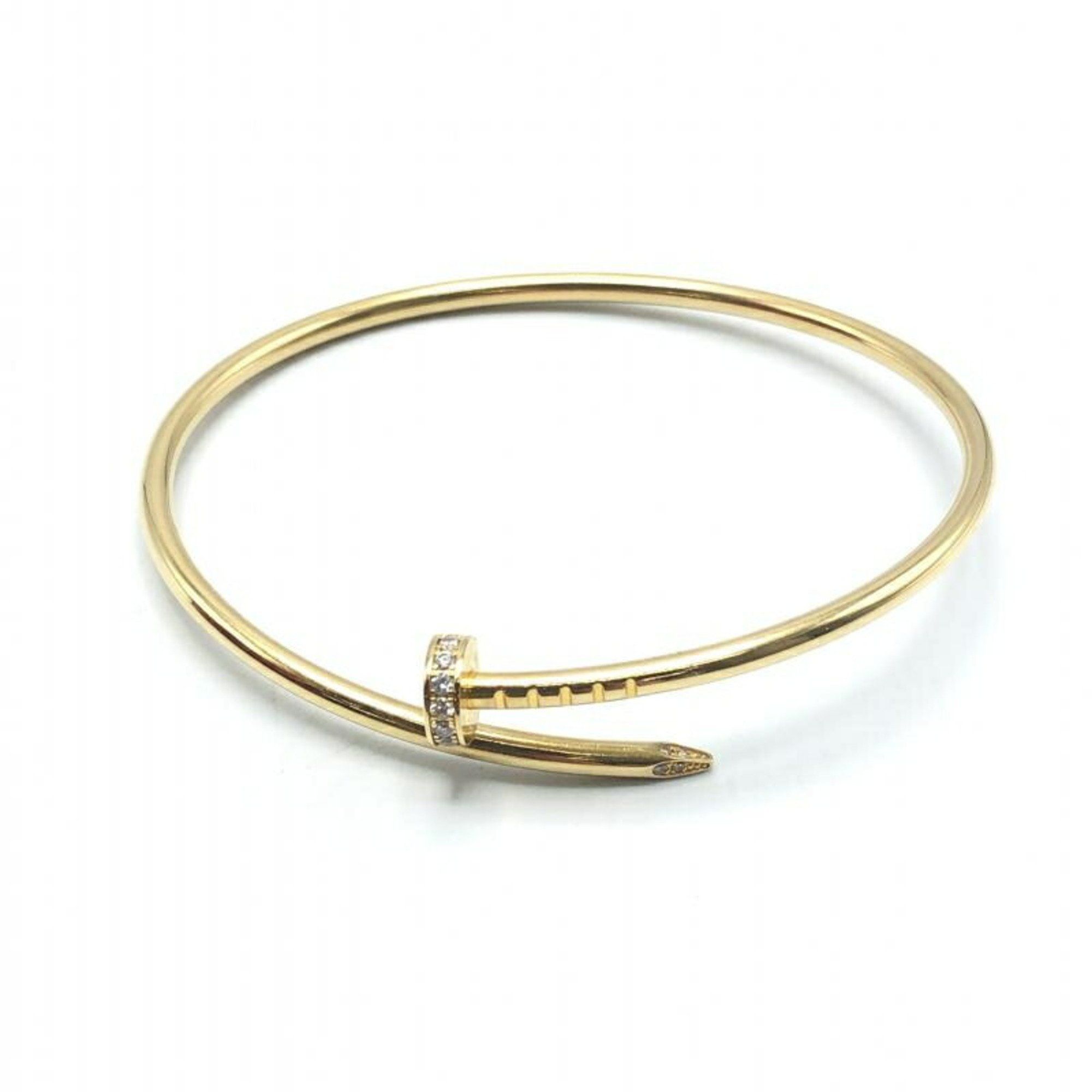 Cartier Juste un Clou Diamond Bracelet Gold Au750 17
