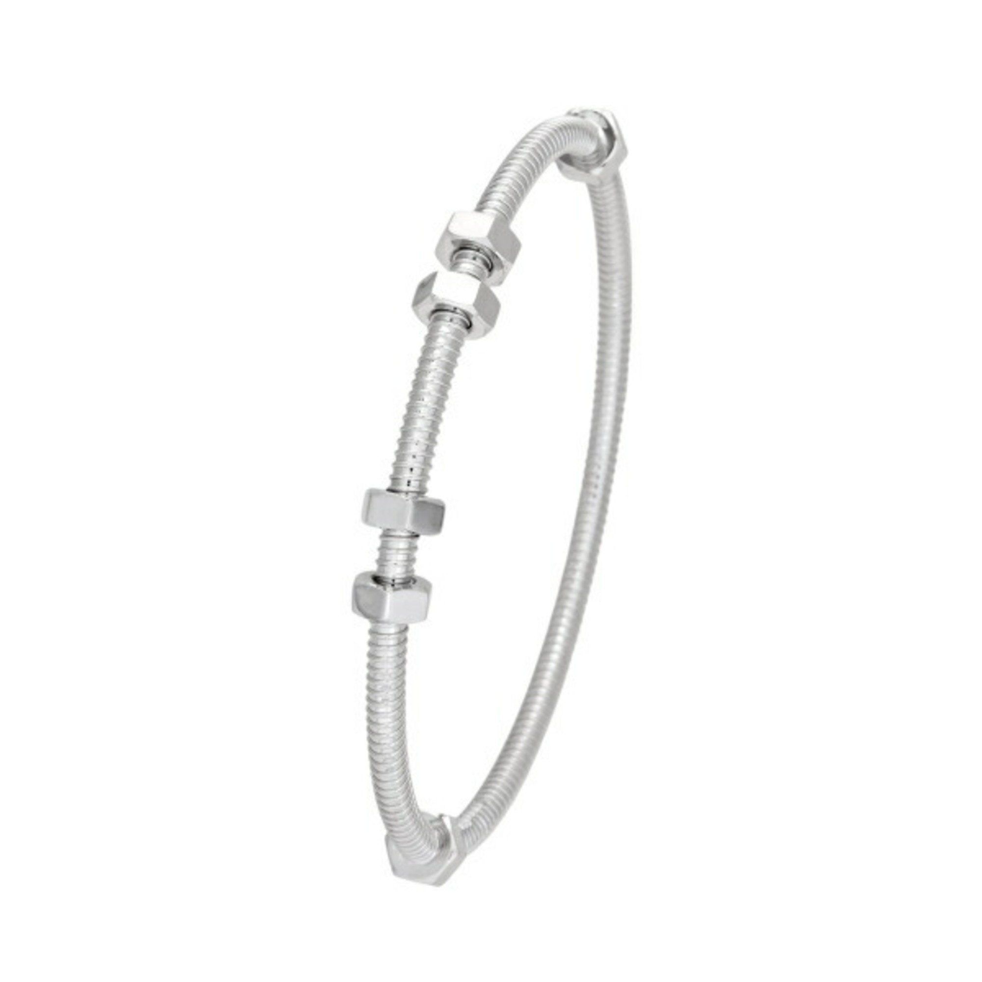 Cartier Ecru de Bangle 18K White Gold Bracelet