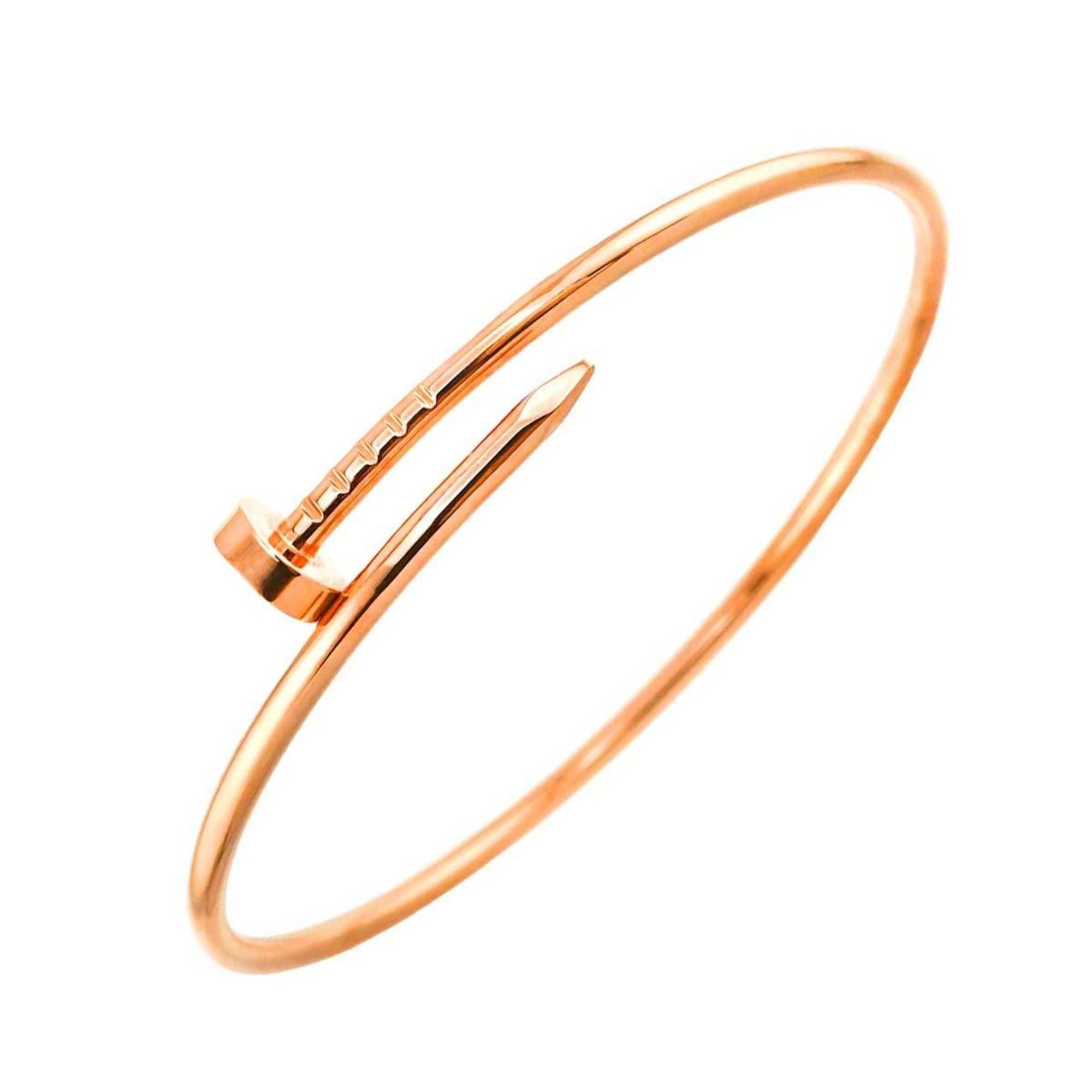 Cartier Juste Un Clou Small SM #16 Bracelet K18 PG Pink Gold 750