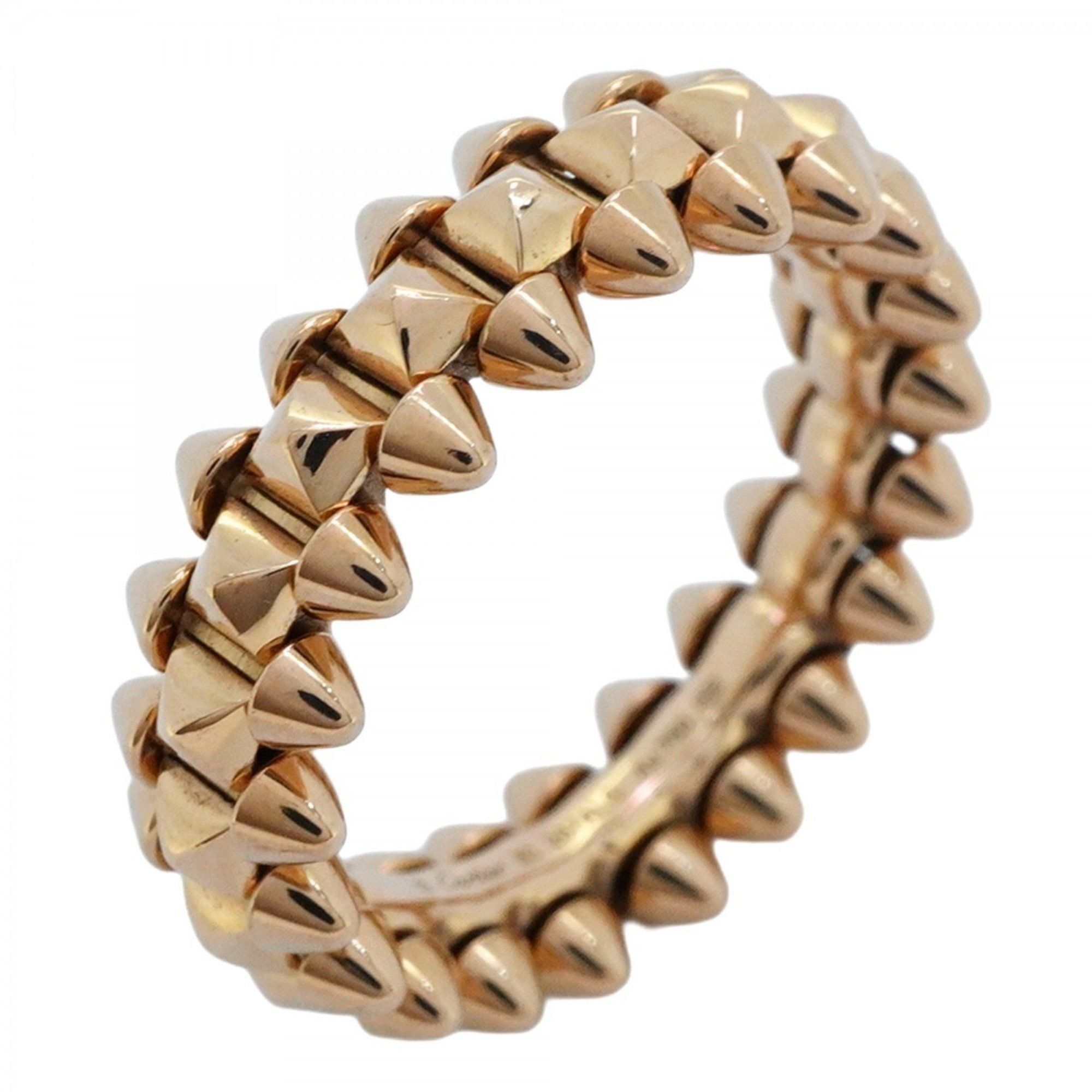 Cartier Ring Crash 18KPG Pink Gold #50 Ladies