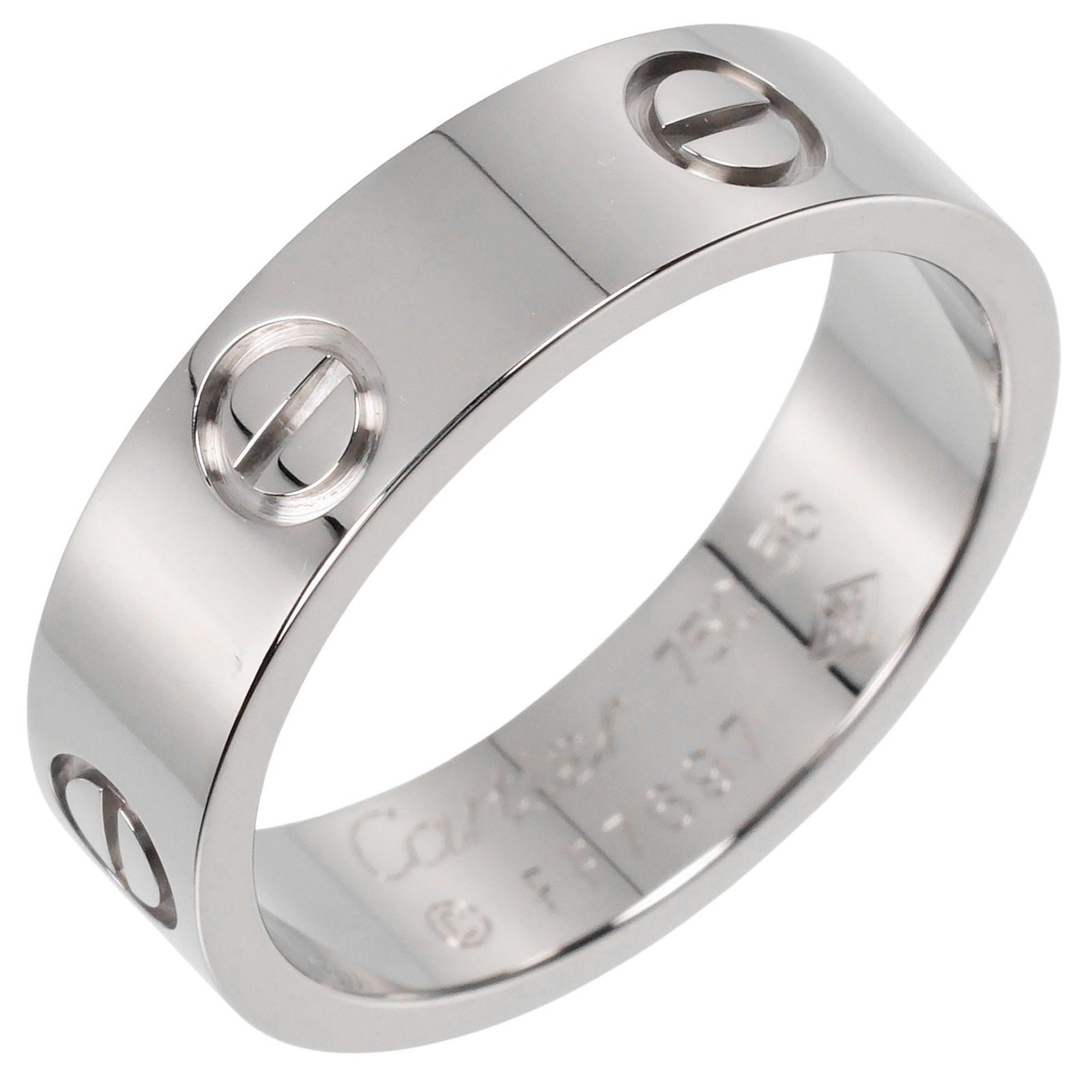 Cartier Love size 16 ring, 18K white gold, approx. 7.6g