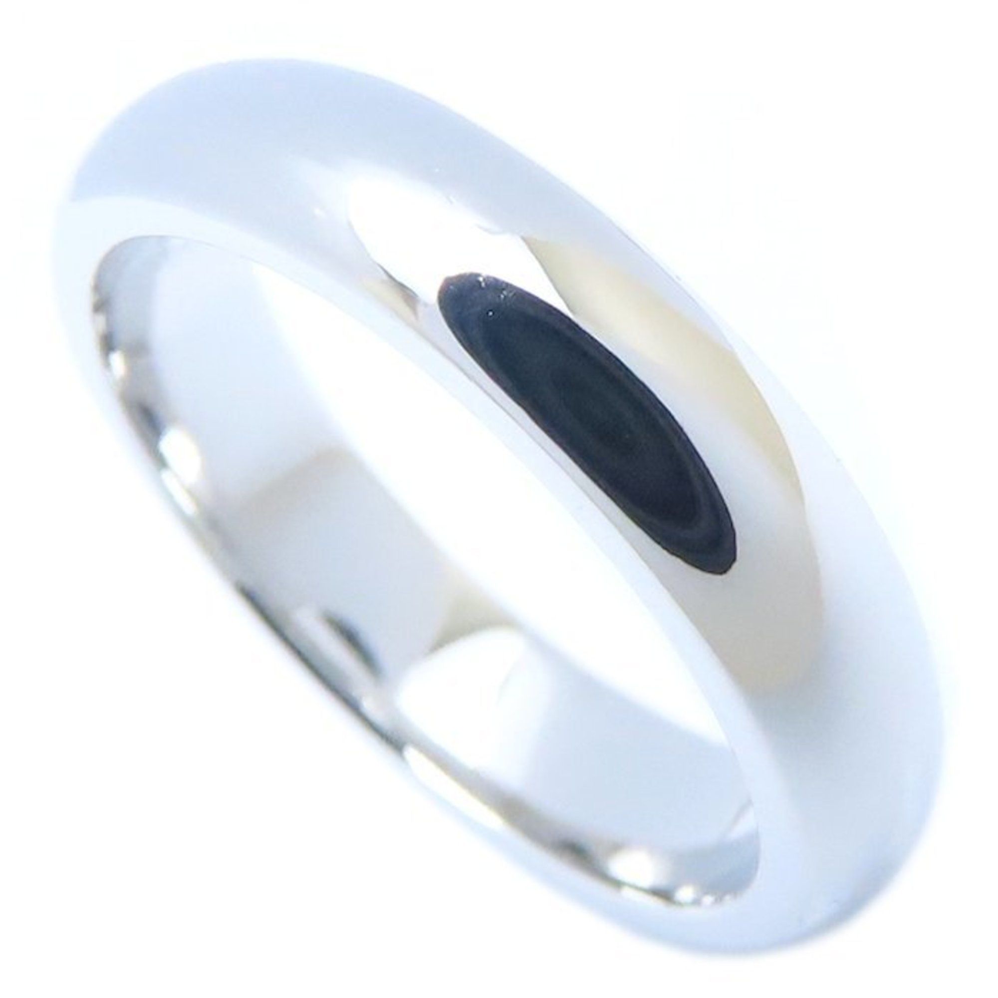 CARTIER 1895 Wedding Ring 4mm #49 B4036800 Pt950 Platinum 293925