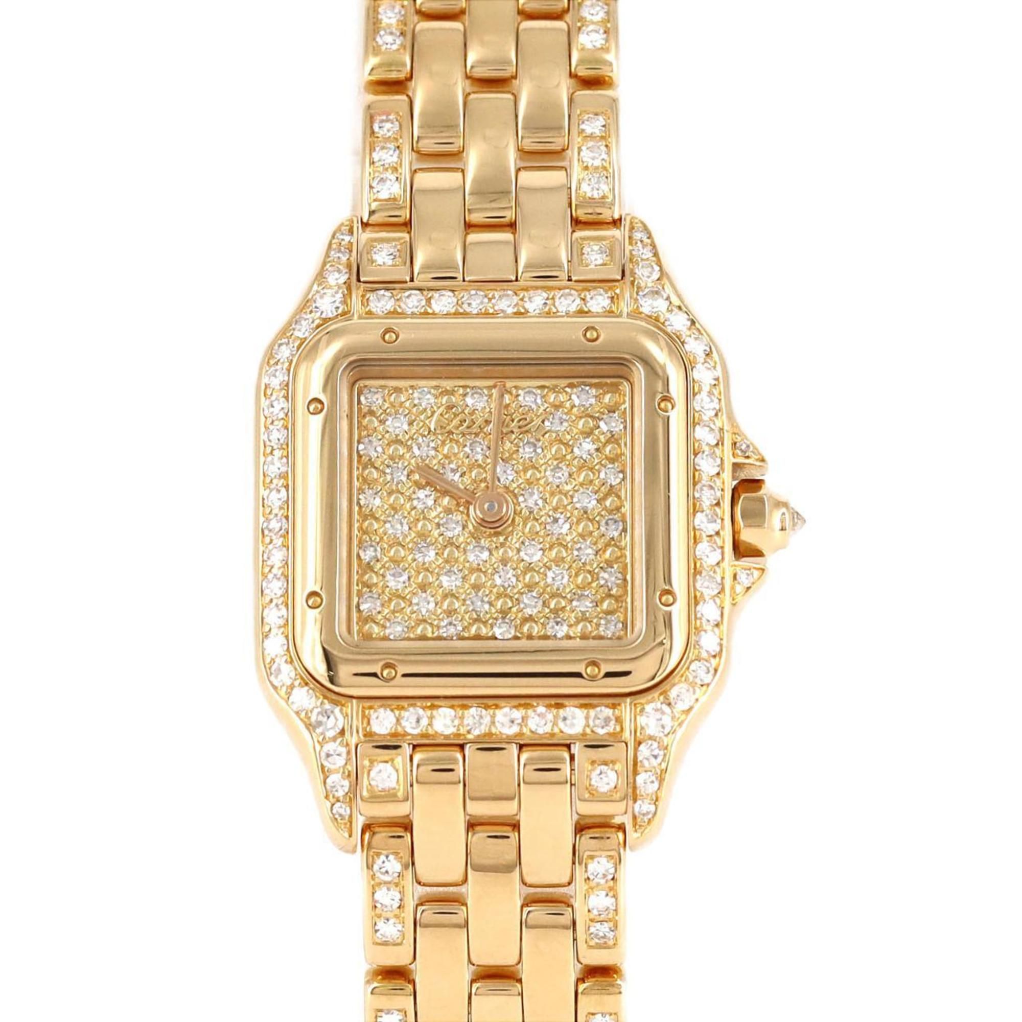 Cartier Panthere SM YG D Breathside WF3025FE Wristwatch Quartz