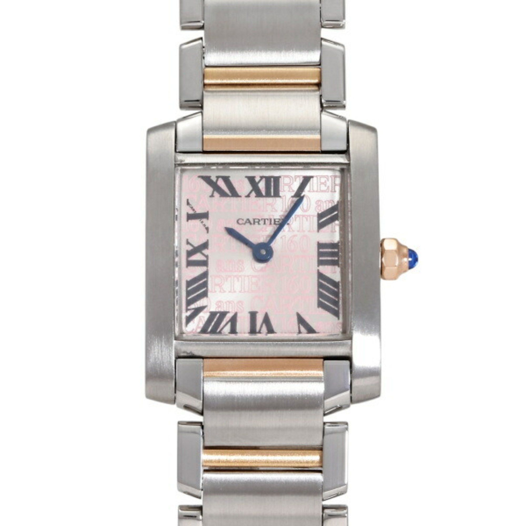 Cartier Tank 160th Anniversary 2007 Limited Edition W51036Q4 Silver Dial Ladies Watch __