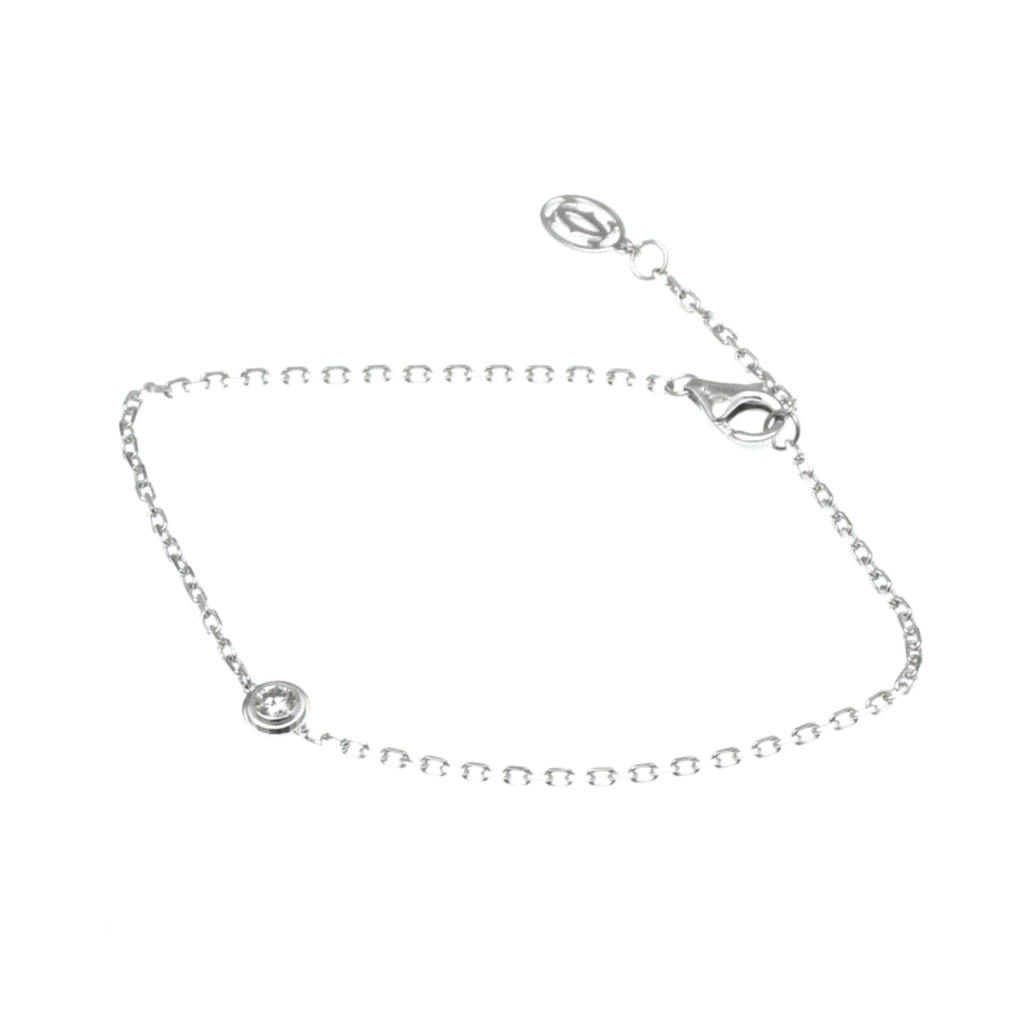 Cartier Diamants Légers De Cartier B6063117 White Gold (18K) Diamond Charm Bracelet Carat/0.13 Silve