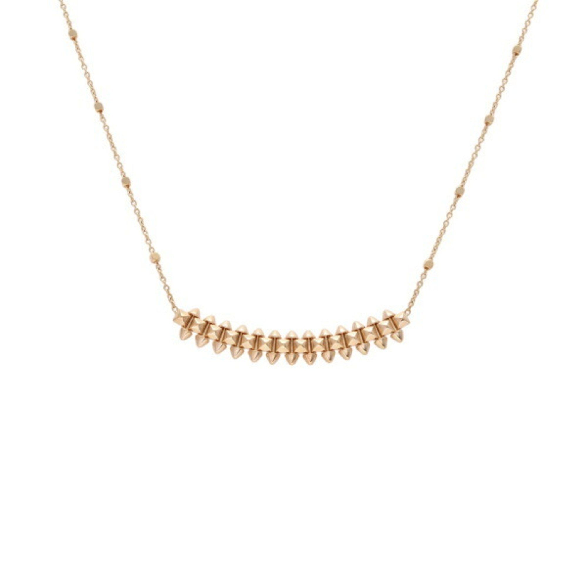 Cartier Crash Do Small Size K18PG Pink Gold Necklace