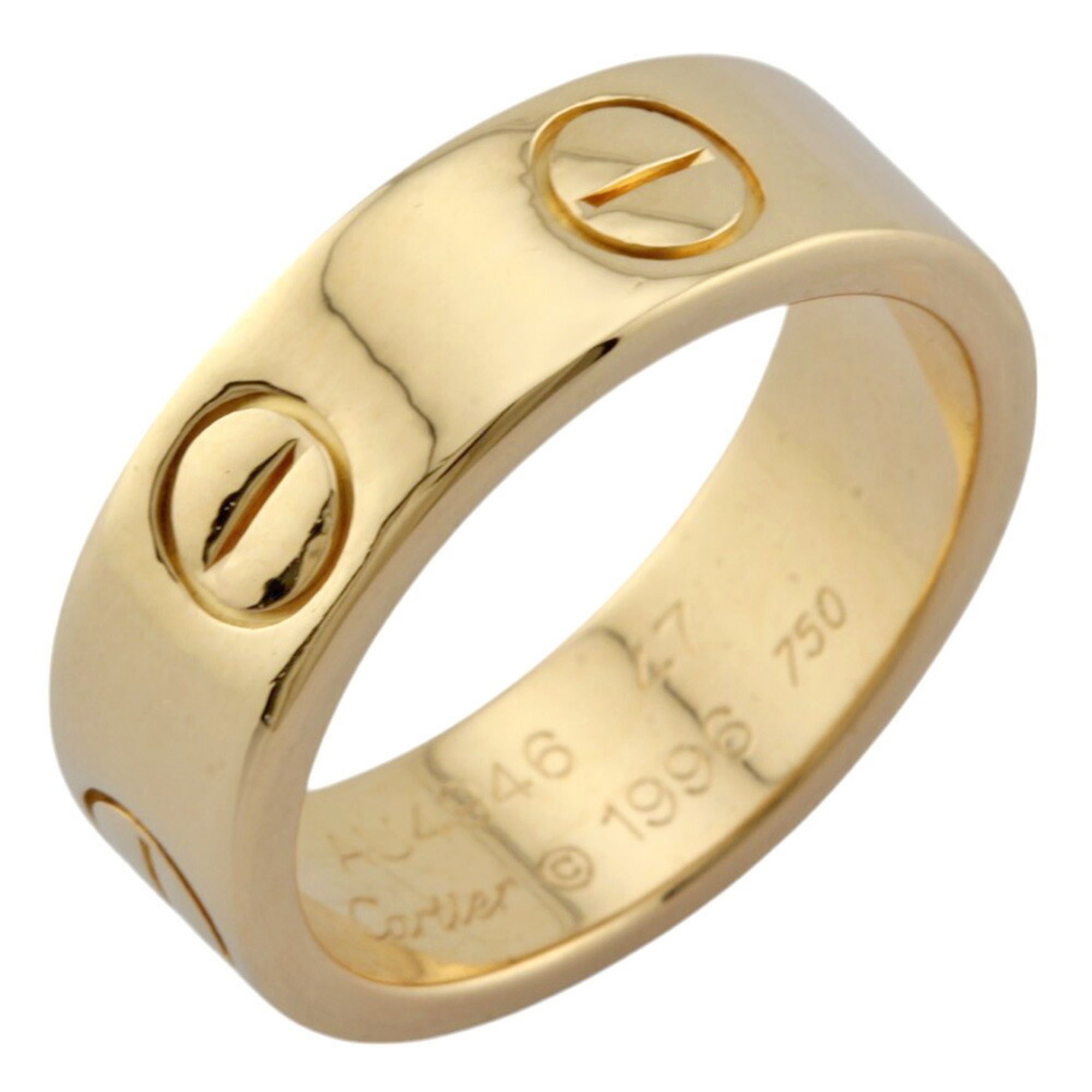 Cartier Love Ring, Size 6.5, 18K, Women's, CARTIER