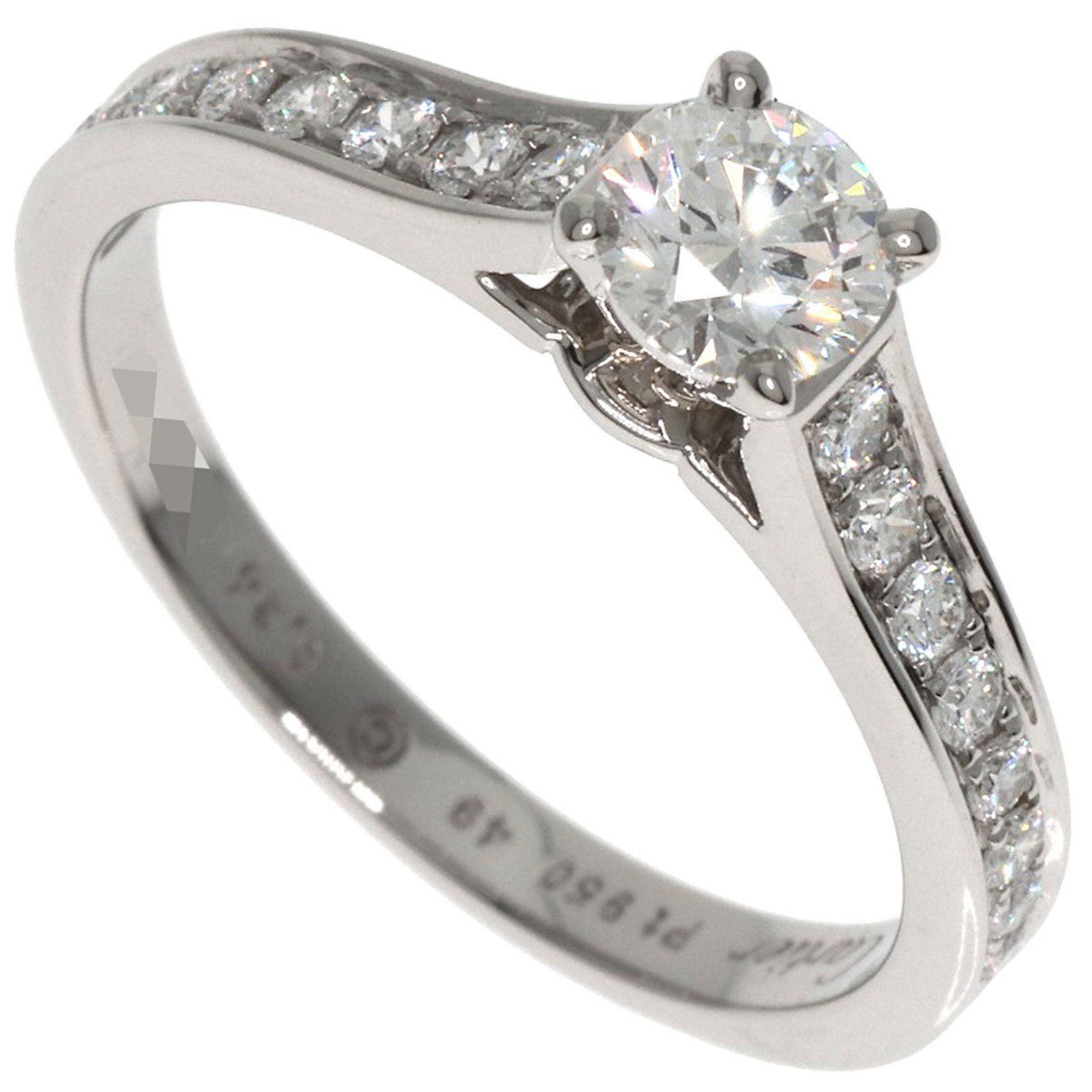 Cartier Solitaire #49 Ring, Platinum PT950, Women's