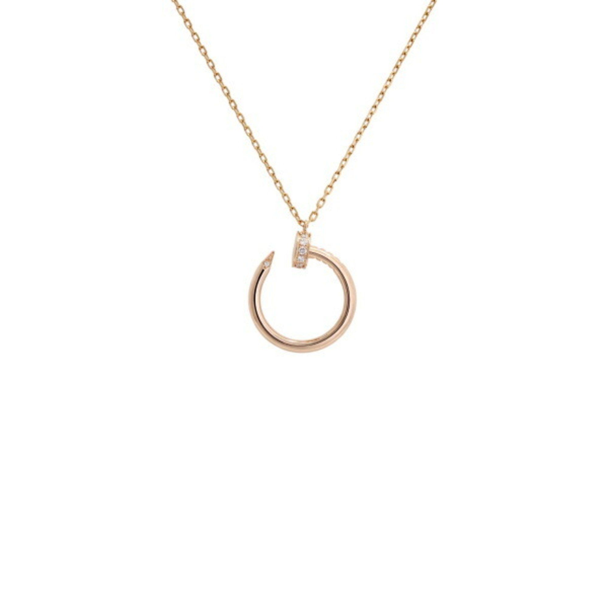 Cartier Juste un Clou 18K pink gold necklace