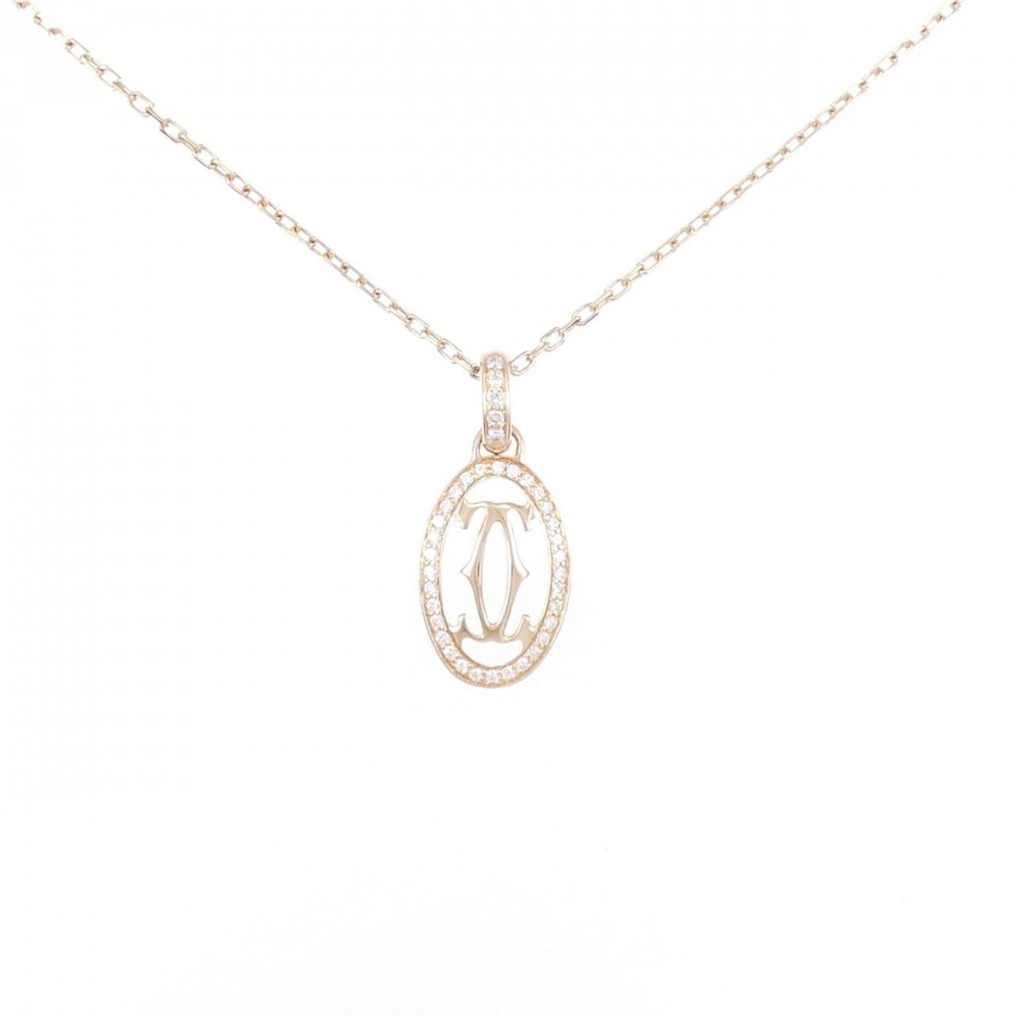 Cartier logo necklace
