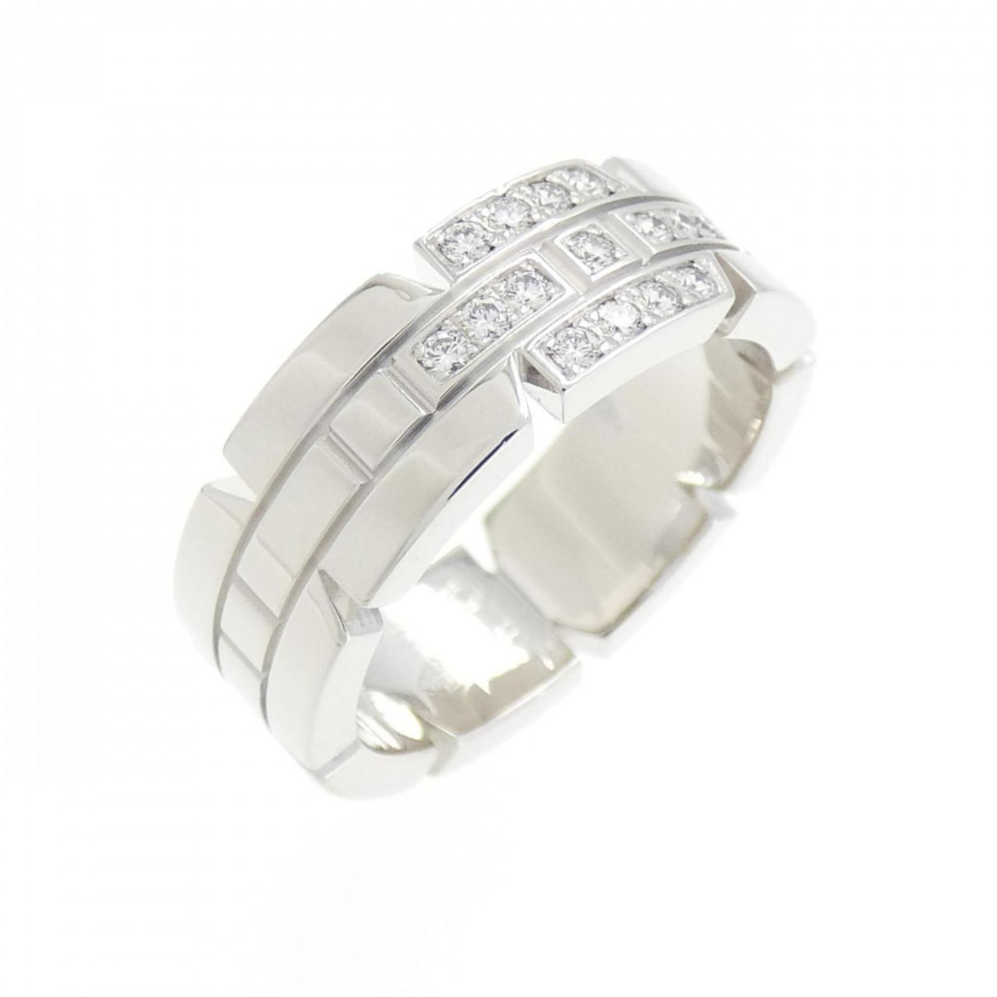 Cartier Tank Francaise Half Diamond Ring