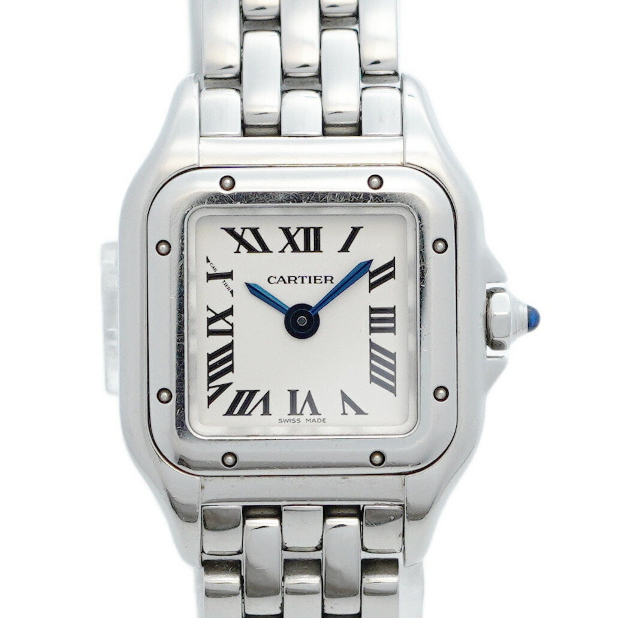 Cartier Panthere de Mini WSPN0019 Silver Dial Watch for Women