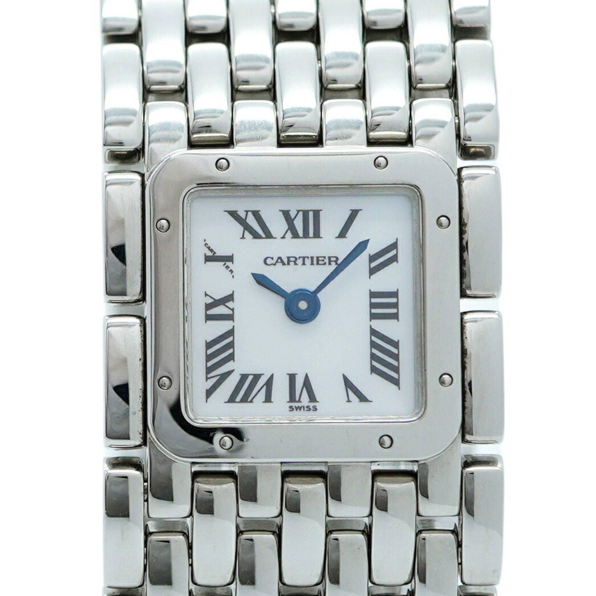 Cartier Panthere Ruban W61001T9 White Shell Dial Watch for Women